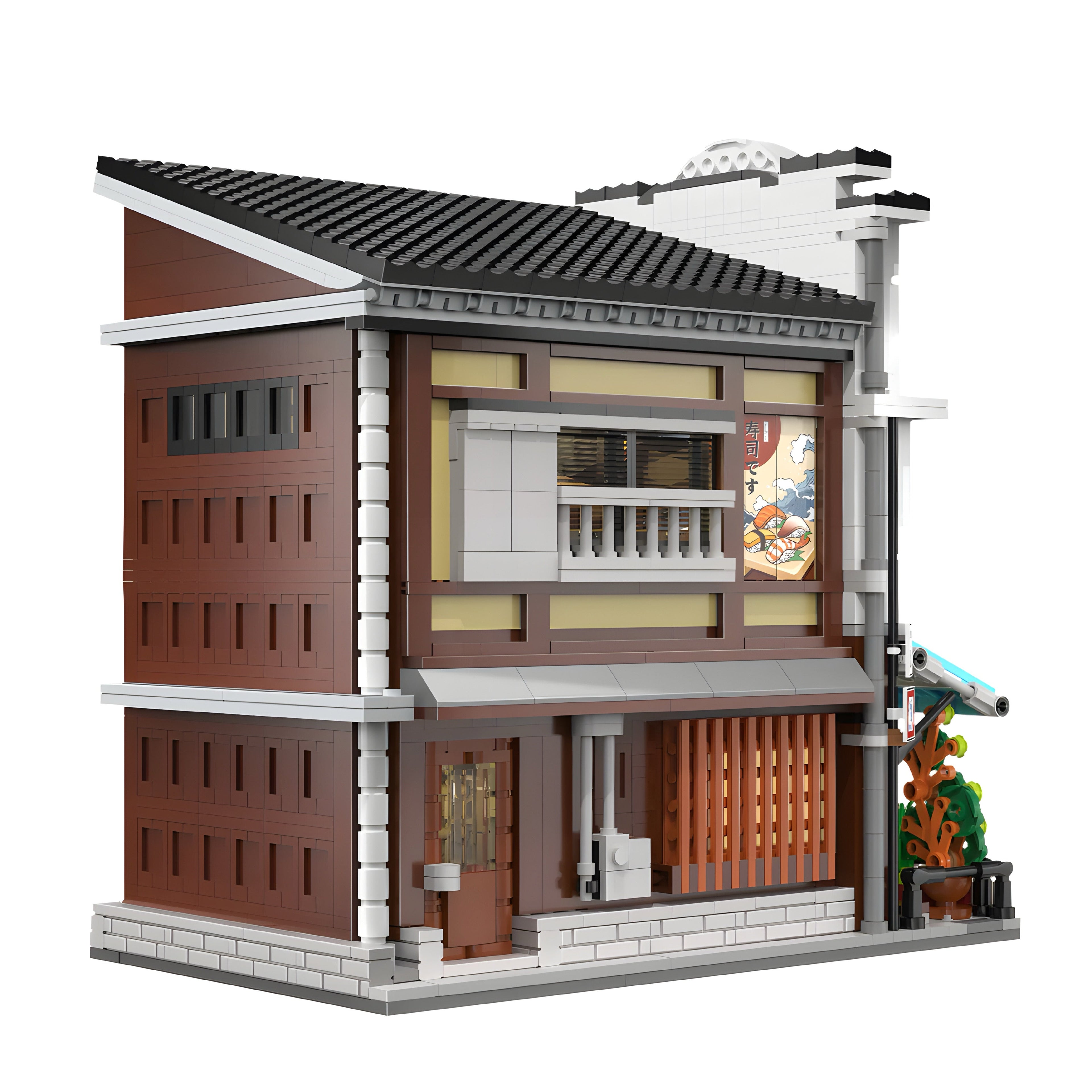 Japanischer Sushi-Shop | 1664 Stück
