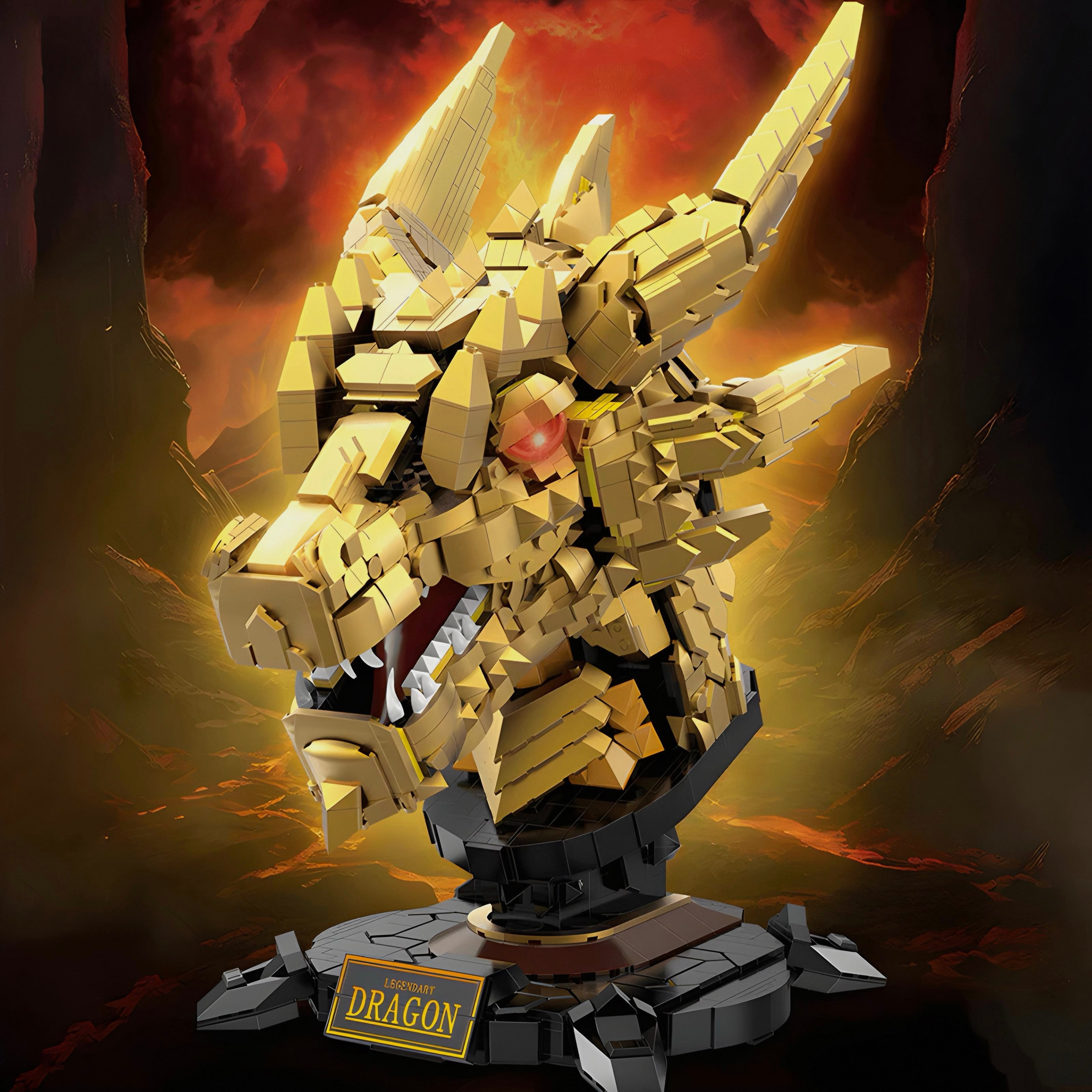 Gold Edition Drachenkopf | 2572 Stück