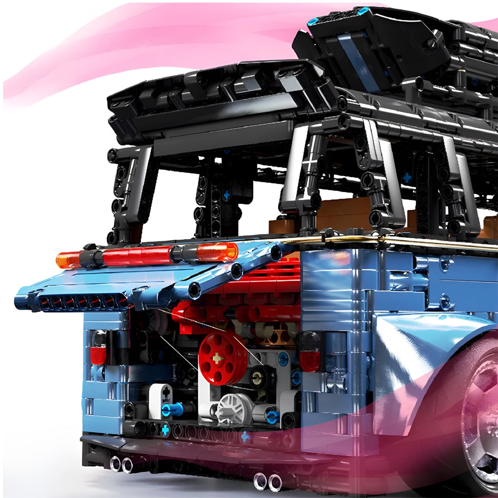 Widebody Satin Blue Campervan | 3298 Stück