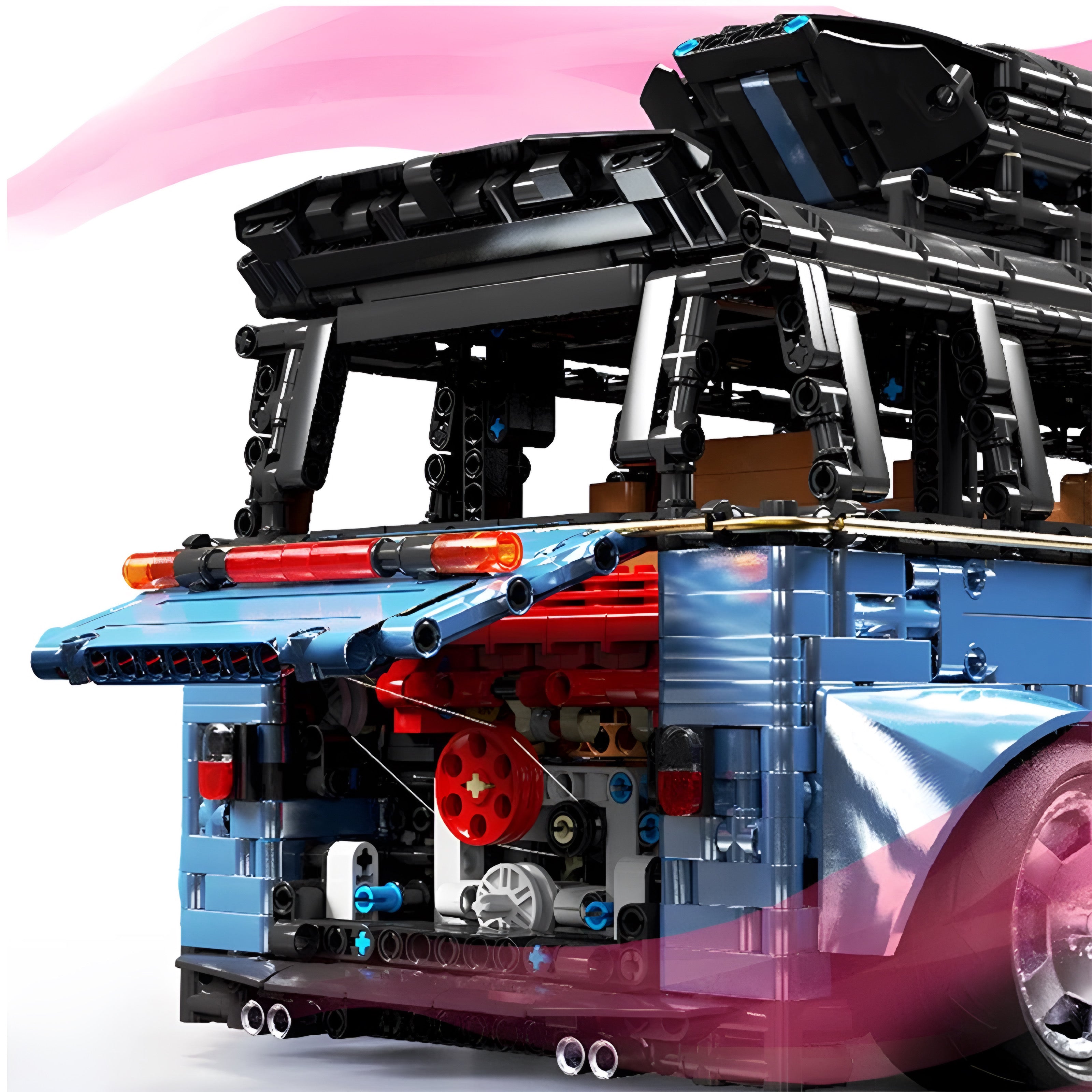 Widebody Satin Blue Campervan | 3298 Stück