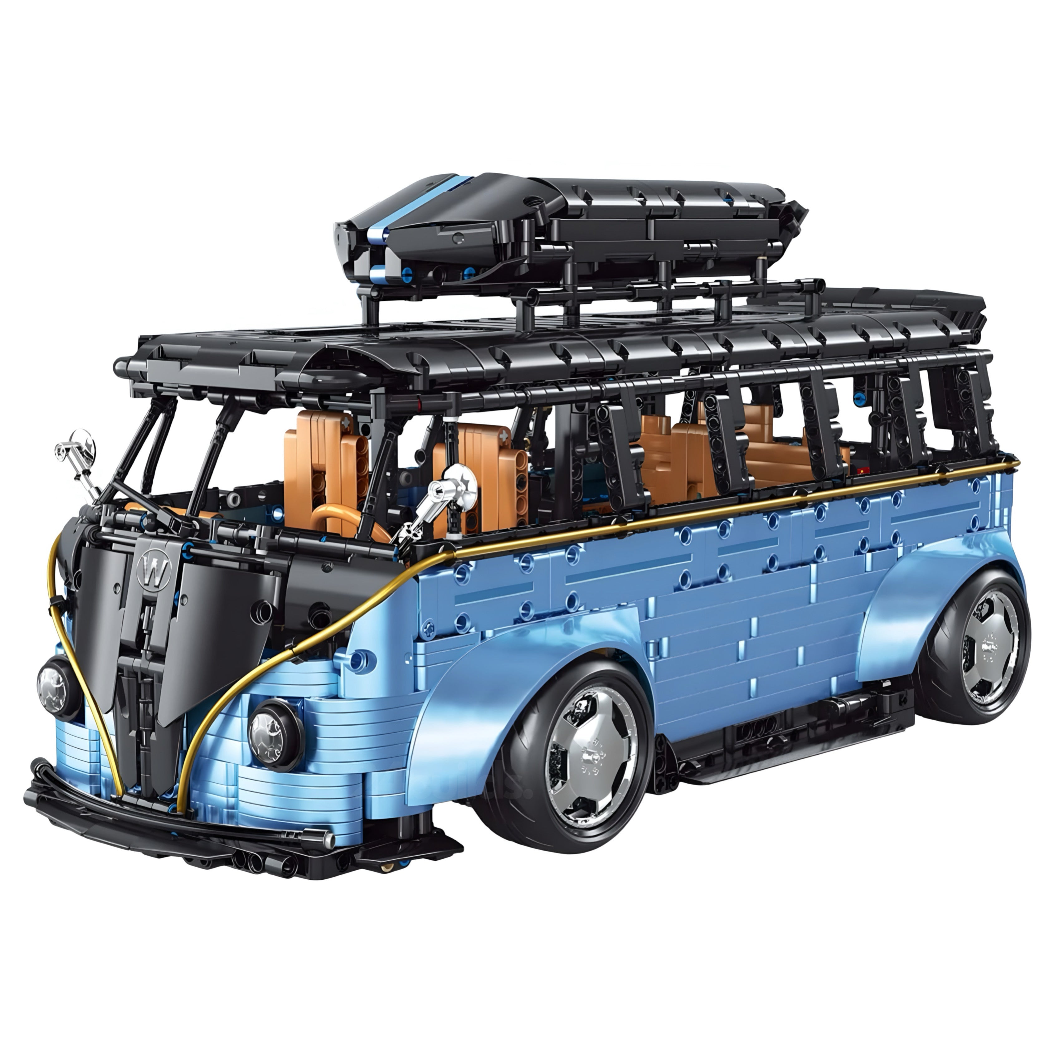 Widebody Satin Blue Campervan | 3298 Stück