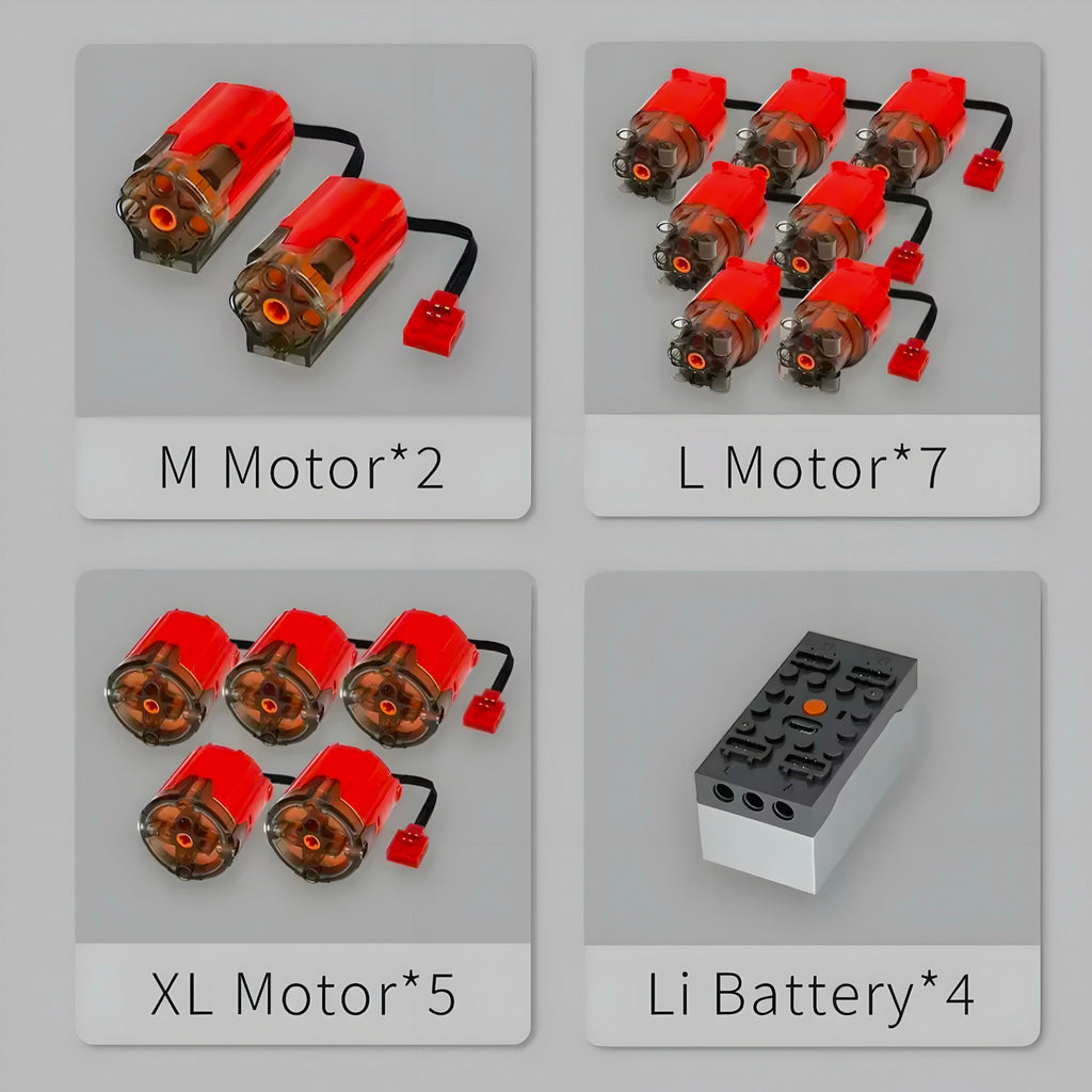 Ferngesteuerter Kran der Red Edition | 9178 Stück