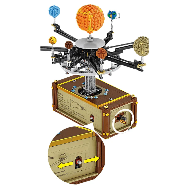 Motorisiertes Sonnensystem | 1468 Stück