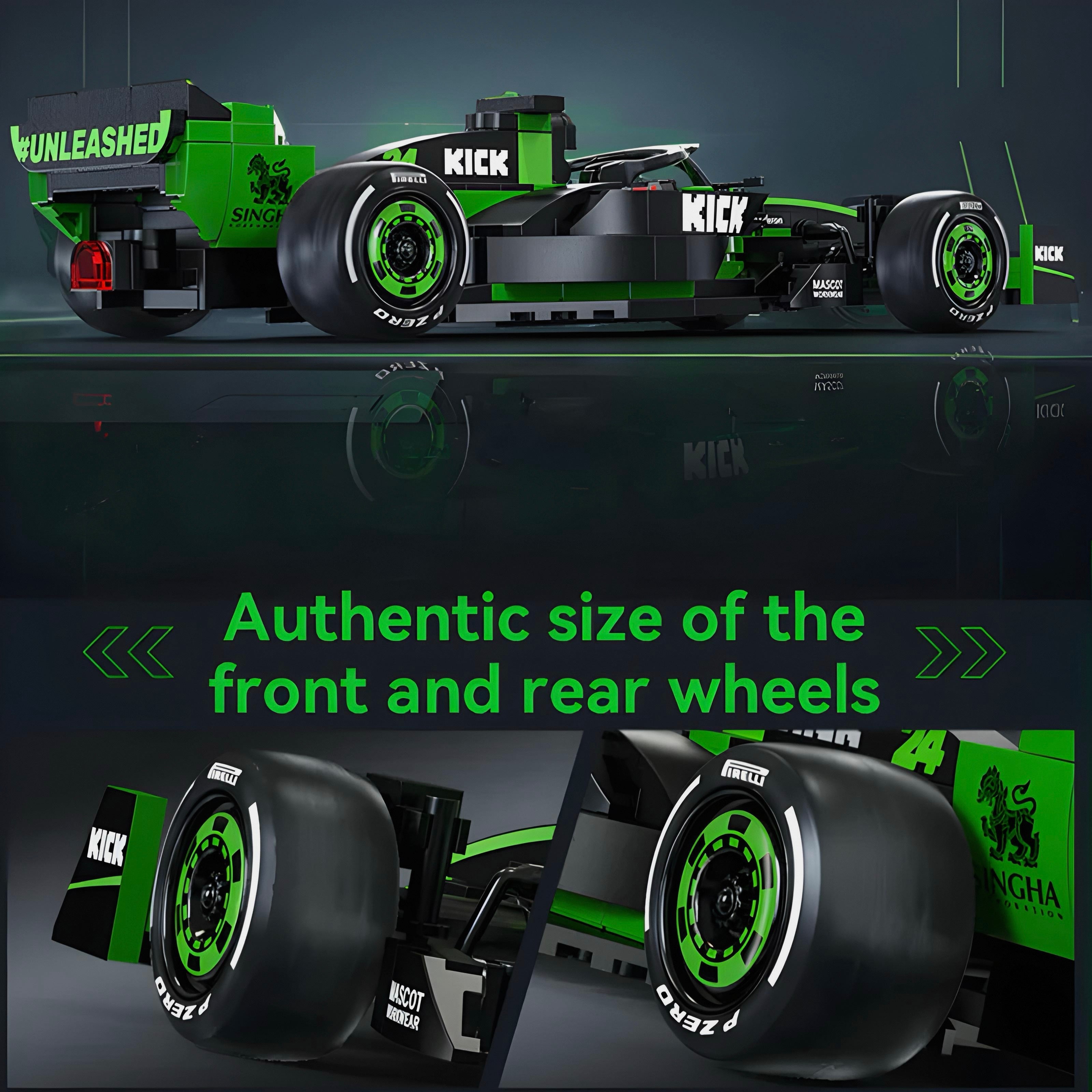 Kick Sauber F1 Team C44 | 314 Stück
