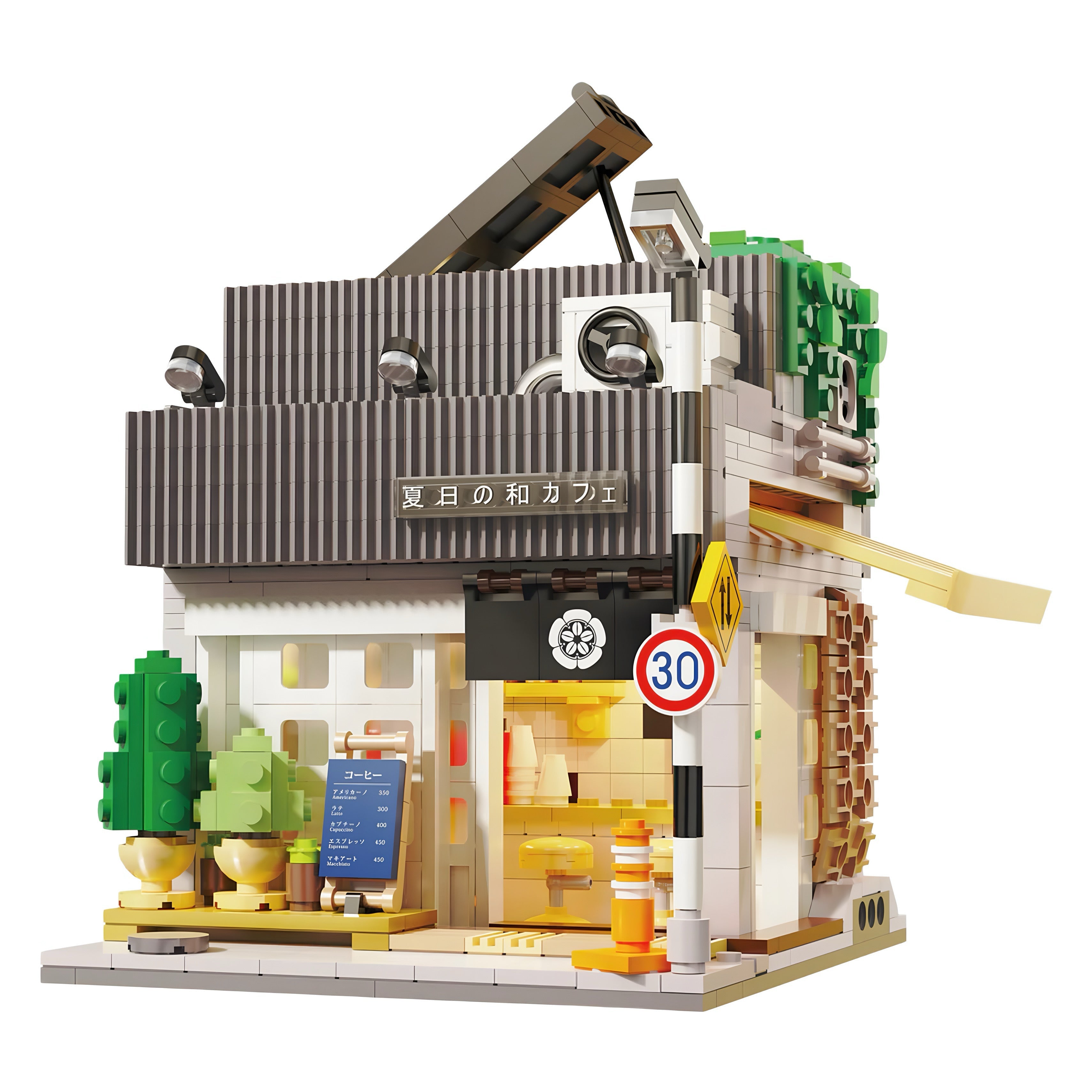 Japanisches Sommerkaffeehaus | 1118 Stück