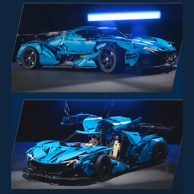 Blue Edition V12 Hypercar | 3864 Stück