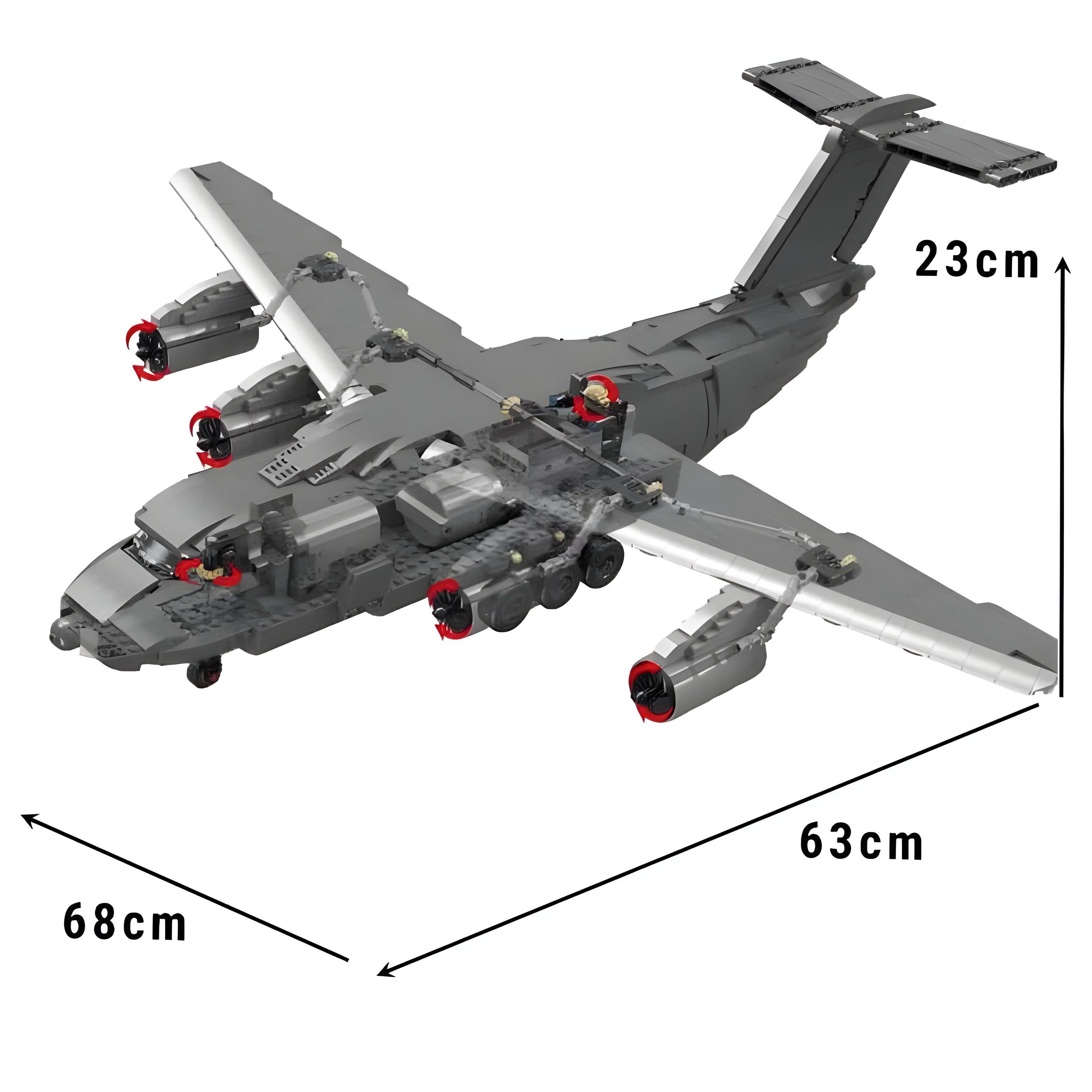 Y-20 Großes Militärflugzeug | 2202 Stück