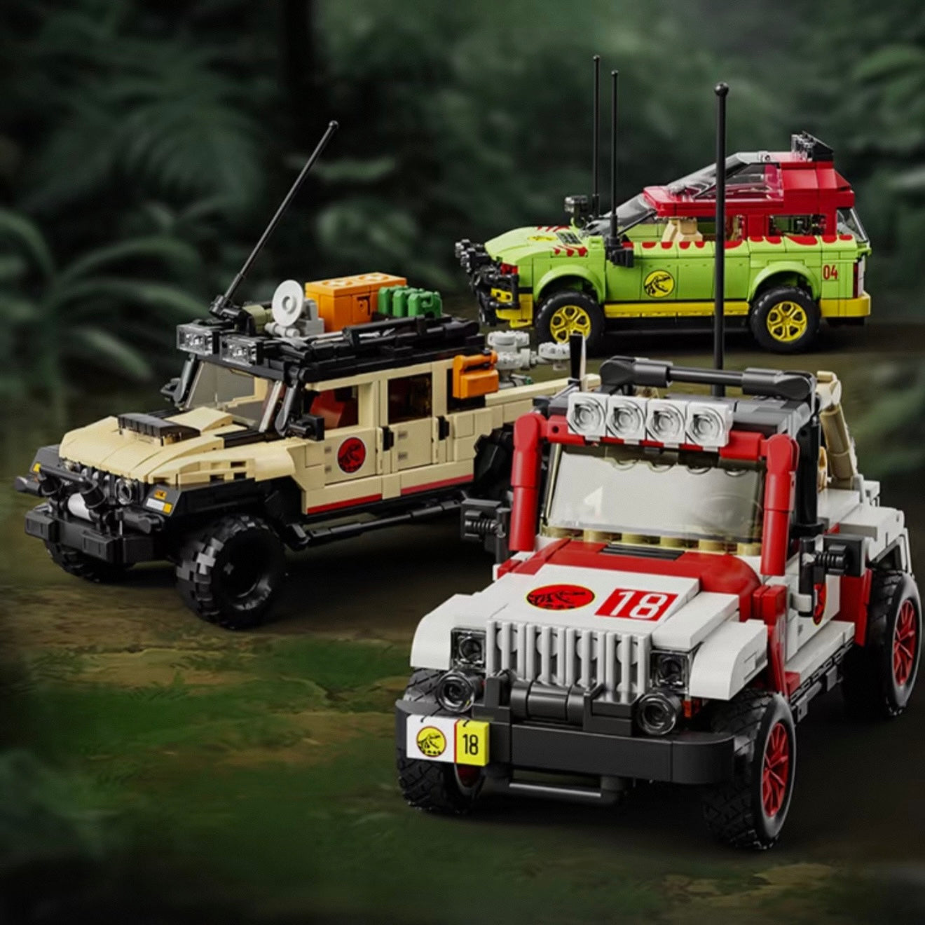 Klassisches Safari-Geländewagen-Paket | 1632 Stück