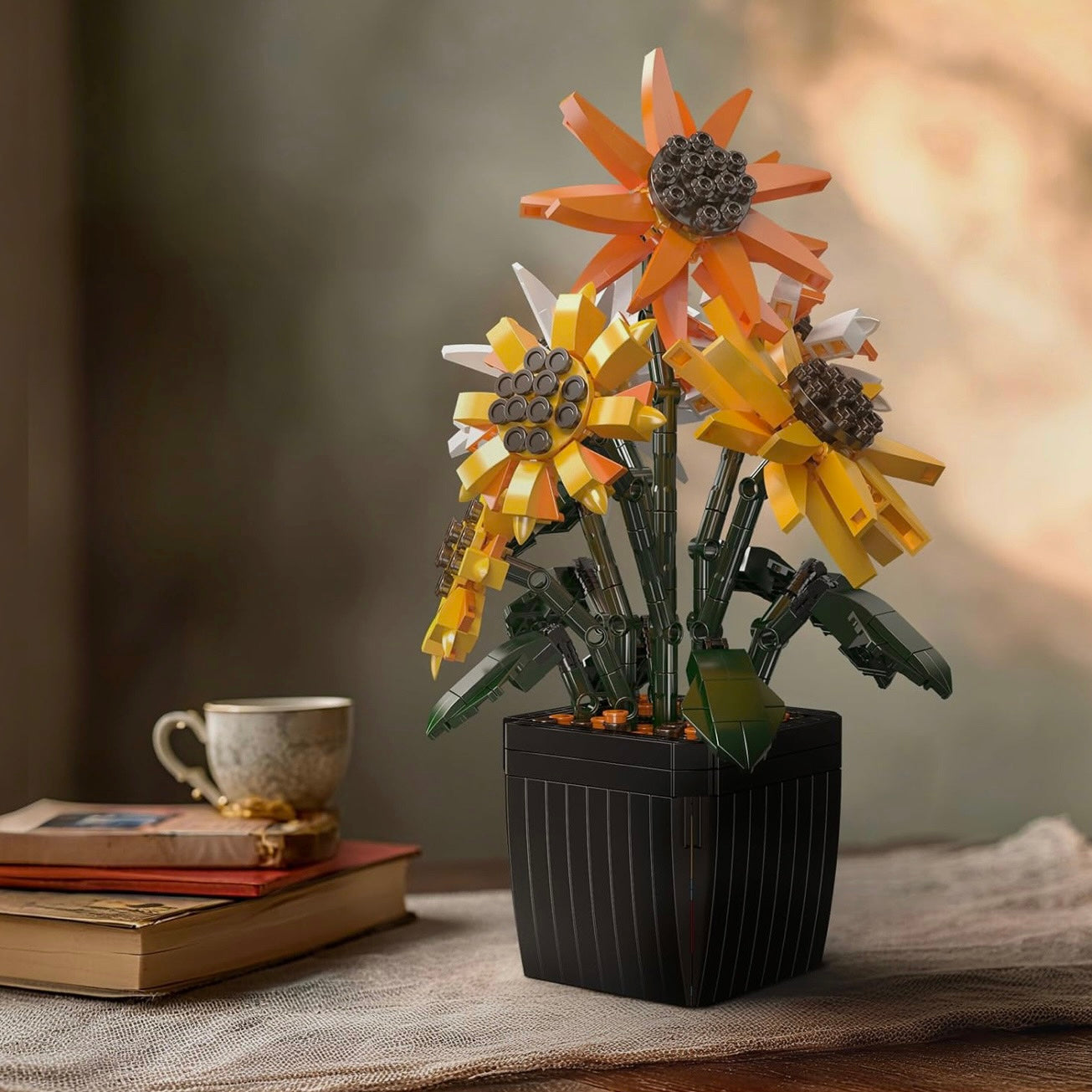 Sonnenblumenblütentopf | 858 Stück