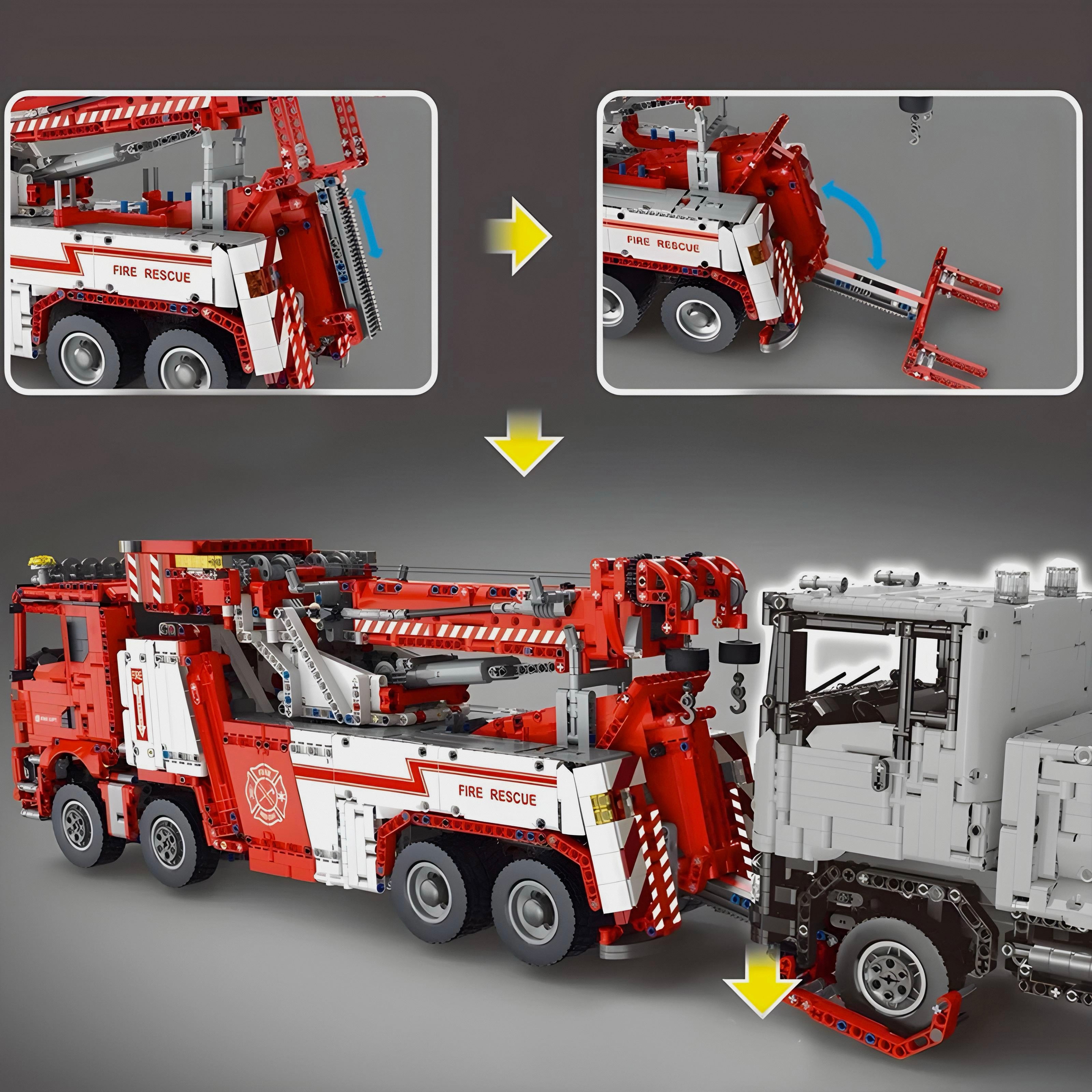 Ferngesteuerter Feuerwehr- und Rettungswagen | 4419 Stück