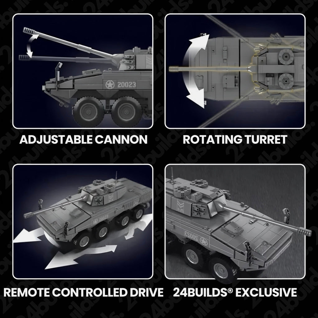 Ferngesteuerter ZTL-11 Panzer | 1292 Stück