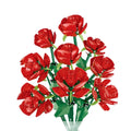 Strauß aus neun roten Rosen | 568 Stück