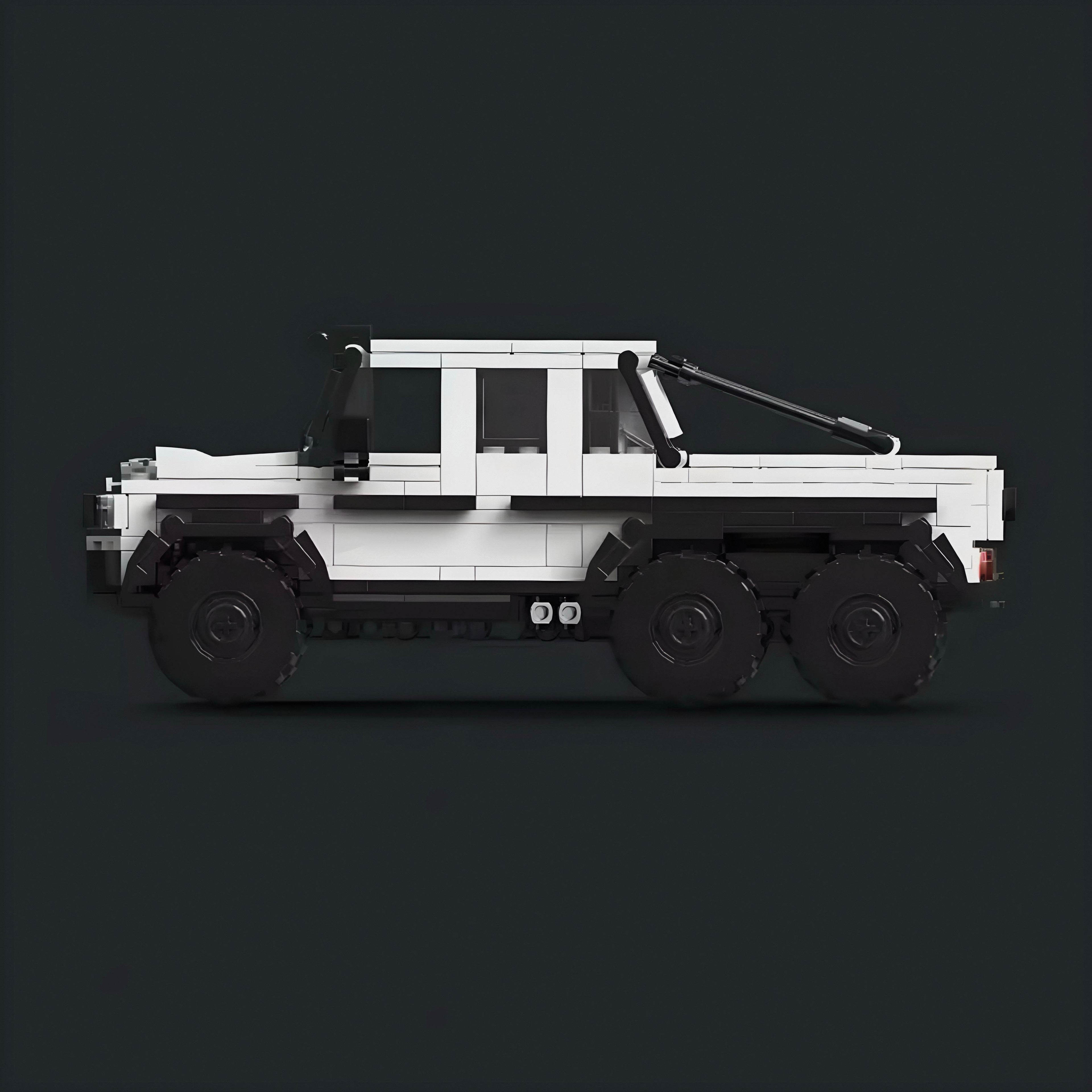 6x6 Deutscher Offroader | 582 Stück
