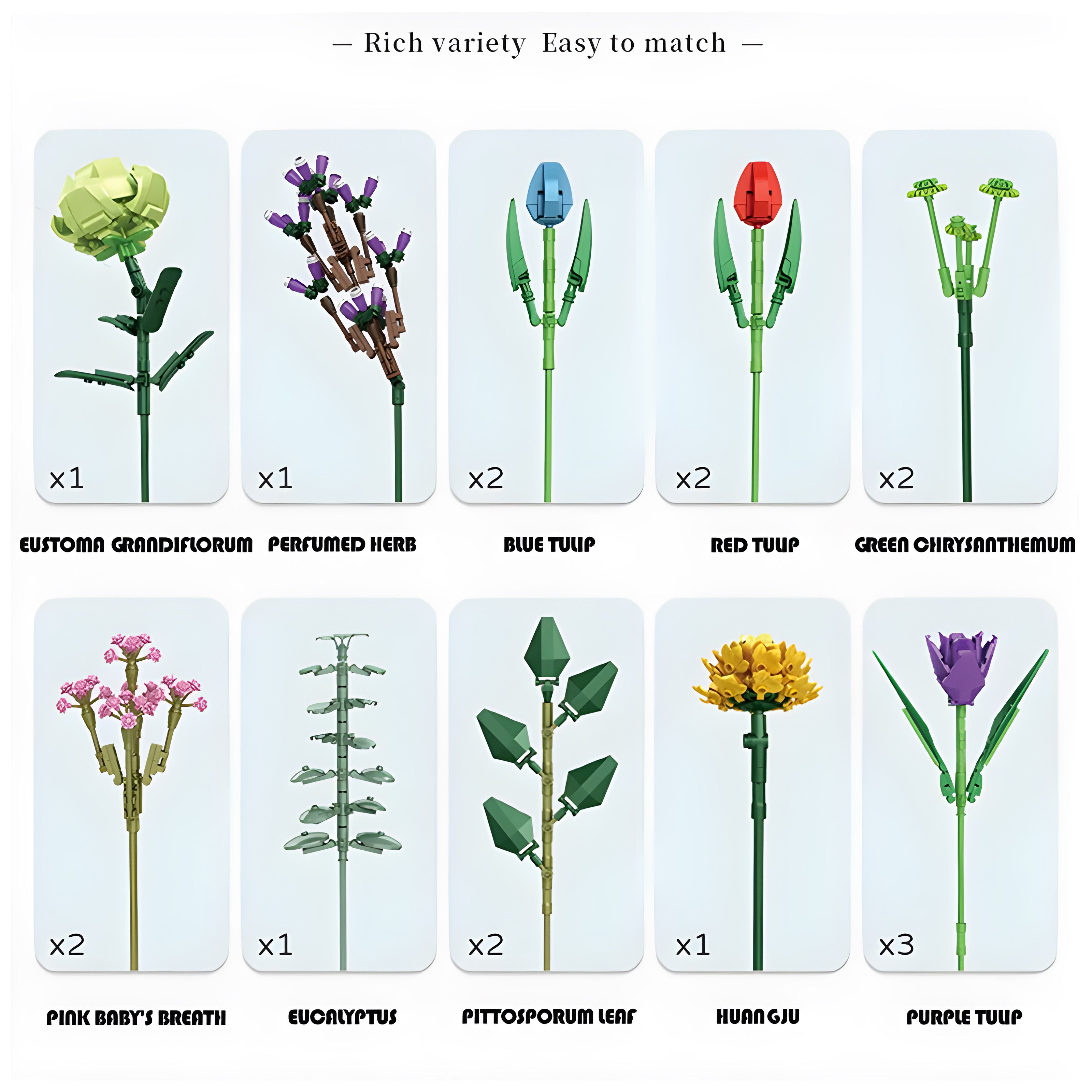 Blumenstrauß | 999 Stück