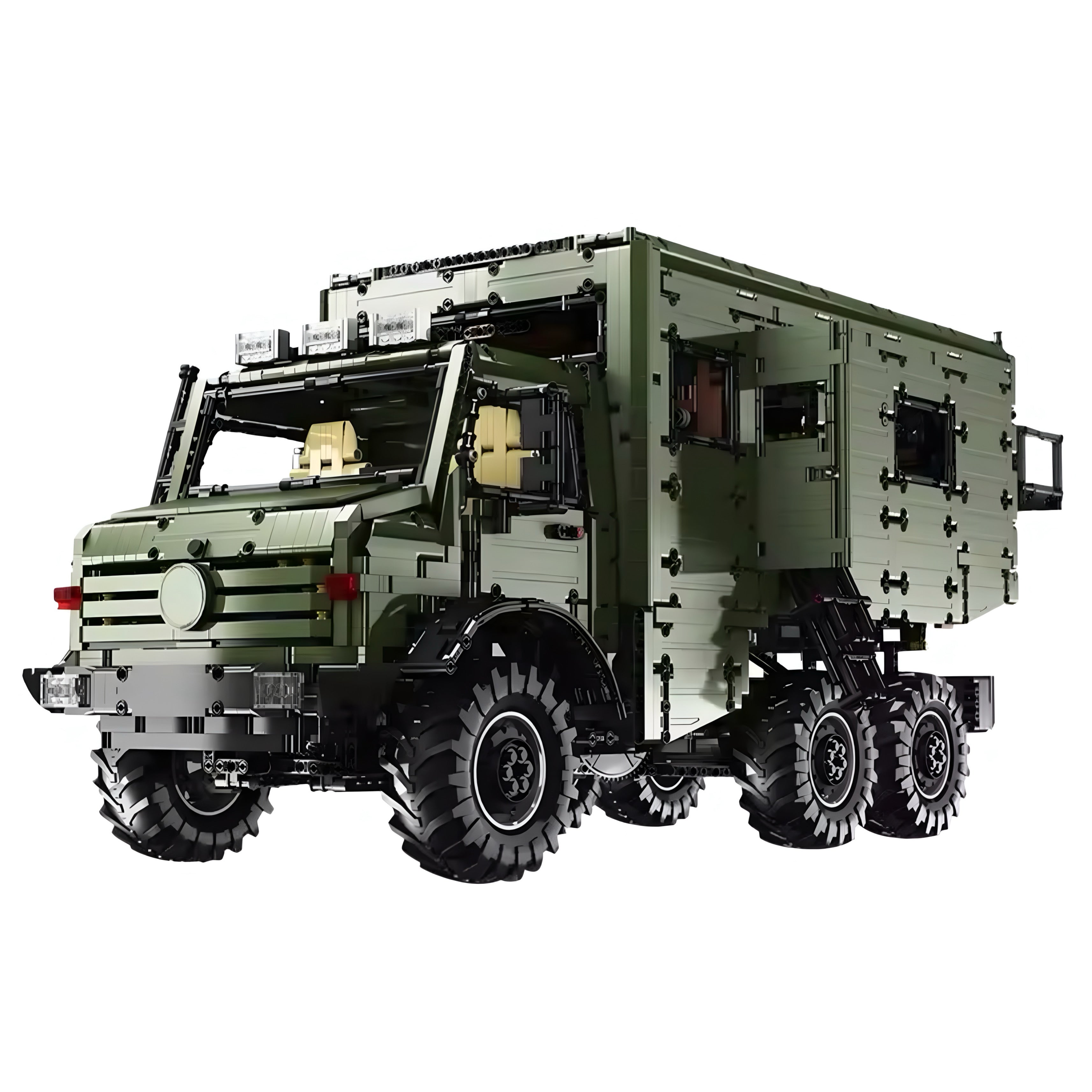 Ferngesteuerter 6-rädriger Unimog | 6690 Stück