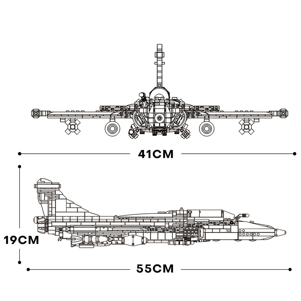 Rafale-Kampfjet | 2098 Stück