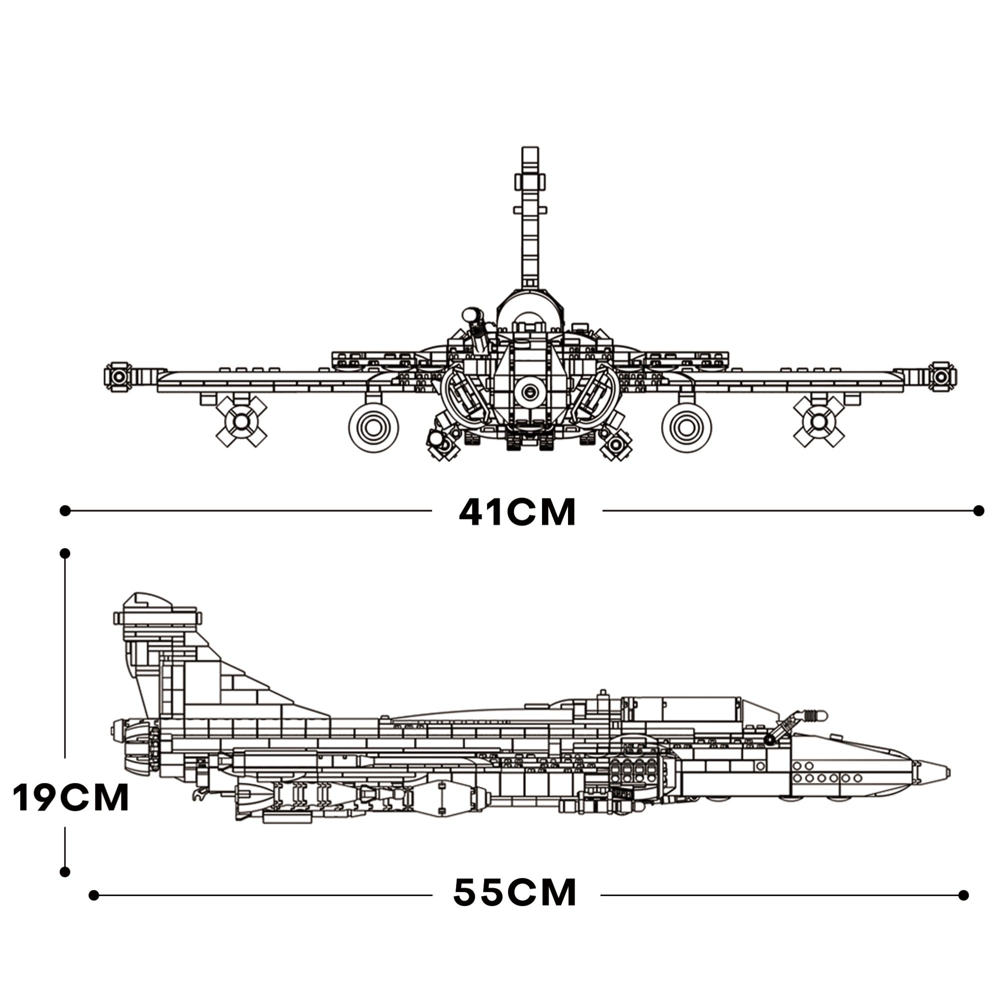 Rafale-Kampfjet | 2098 Stück