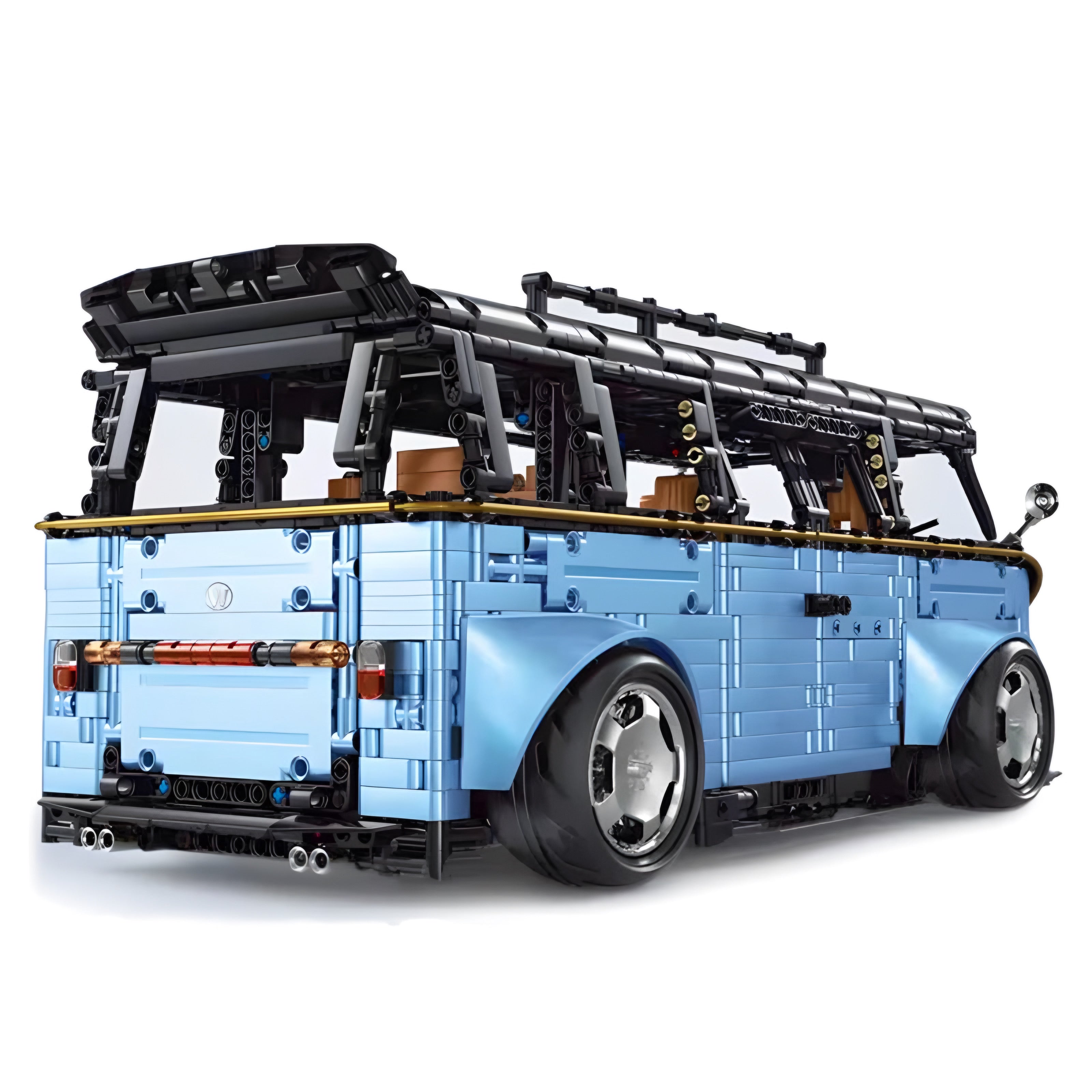 Widebody Satin Blue Campervan | 3298 Stück