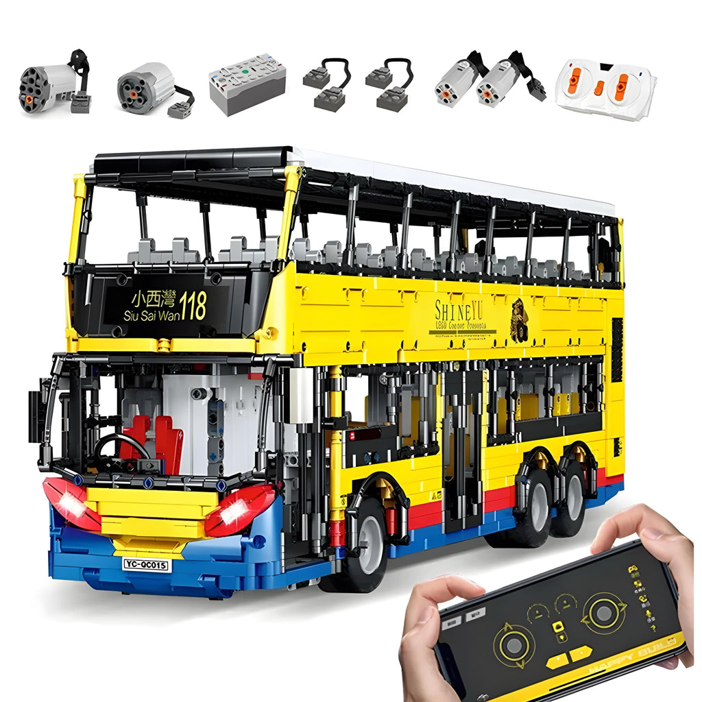 Ferngesteuerter Hongkong-Bus | 4316 Stück