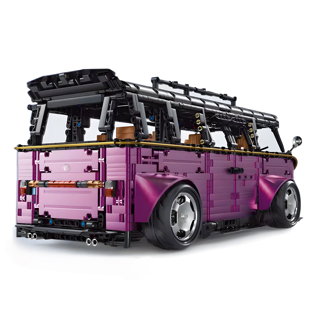Widebody Satin Purple Campervan | 3298 Stück