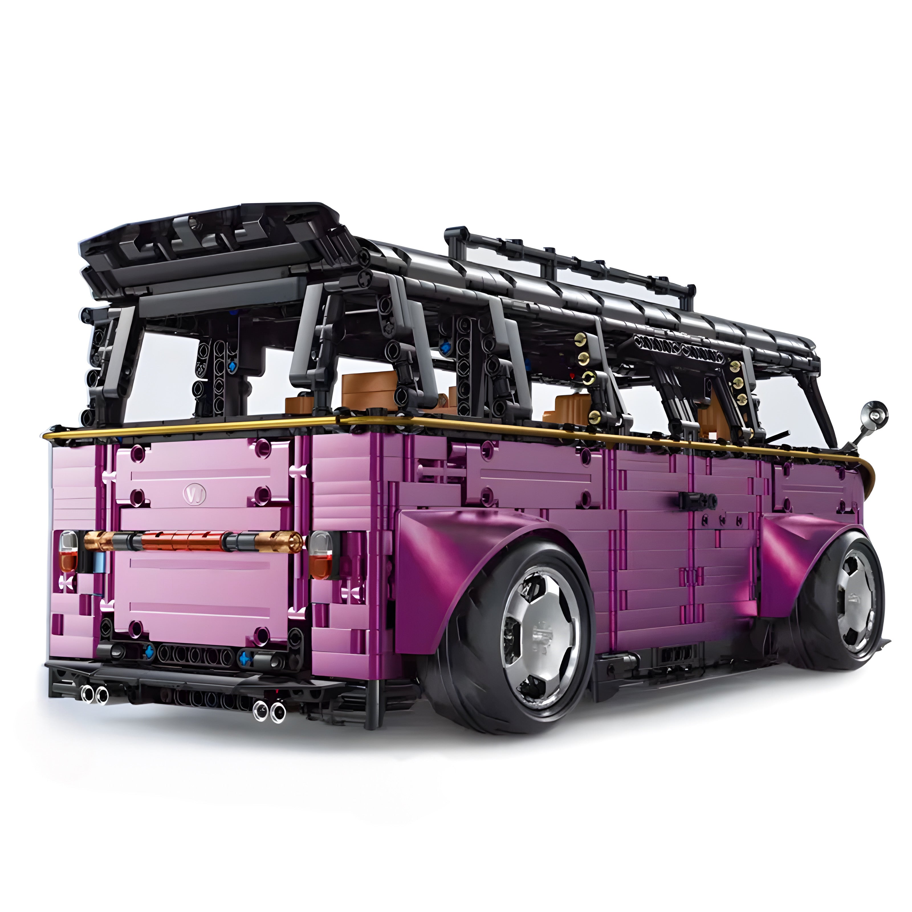 Widebody Satin Purple Campervan | 3298 Stück