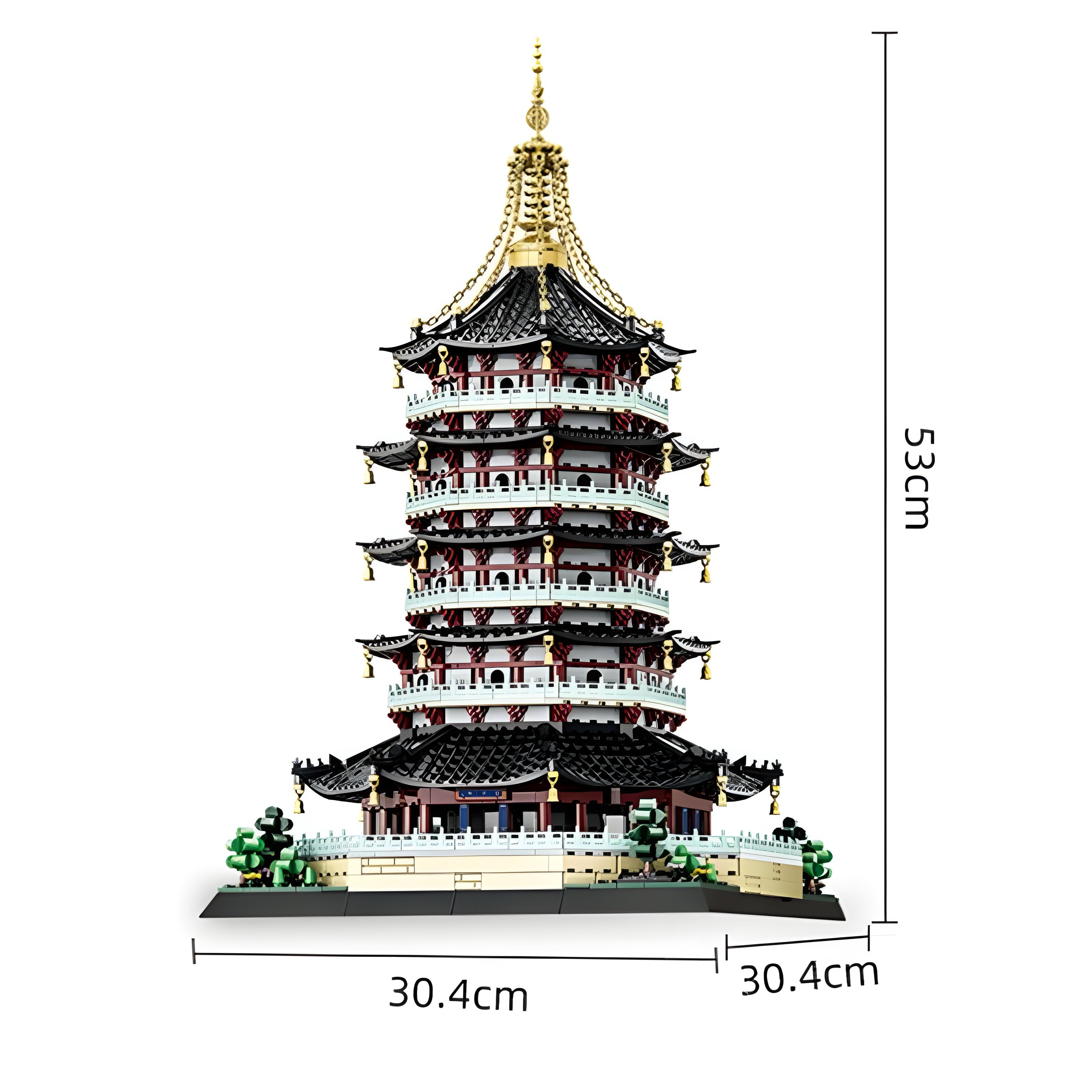 Leifeng-Pagode | 1498 Stück