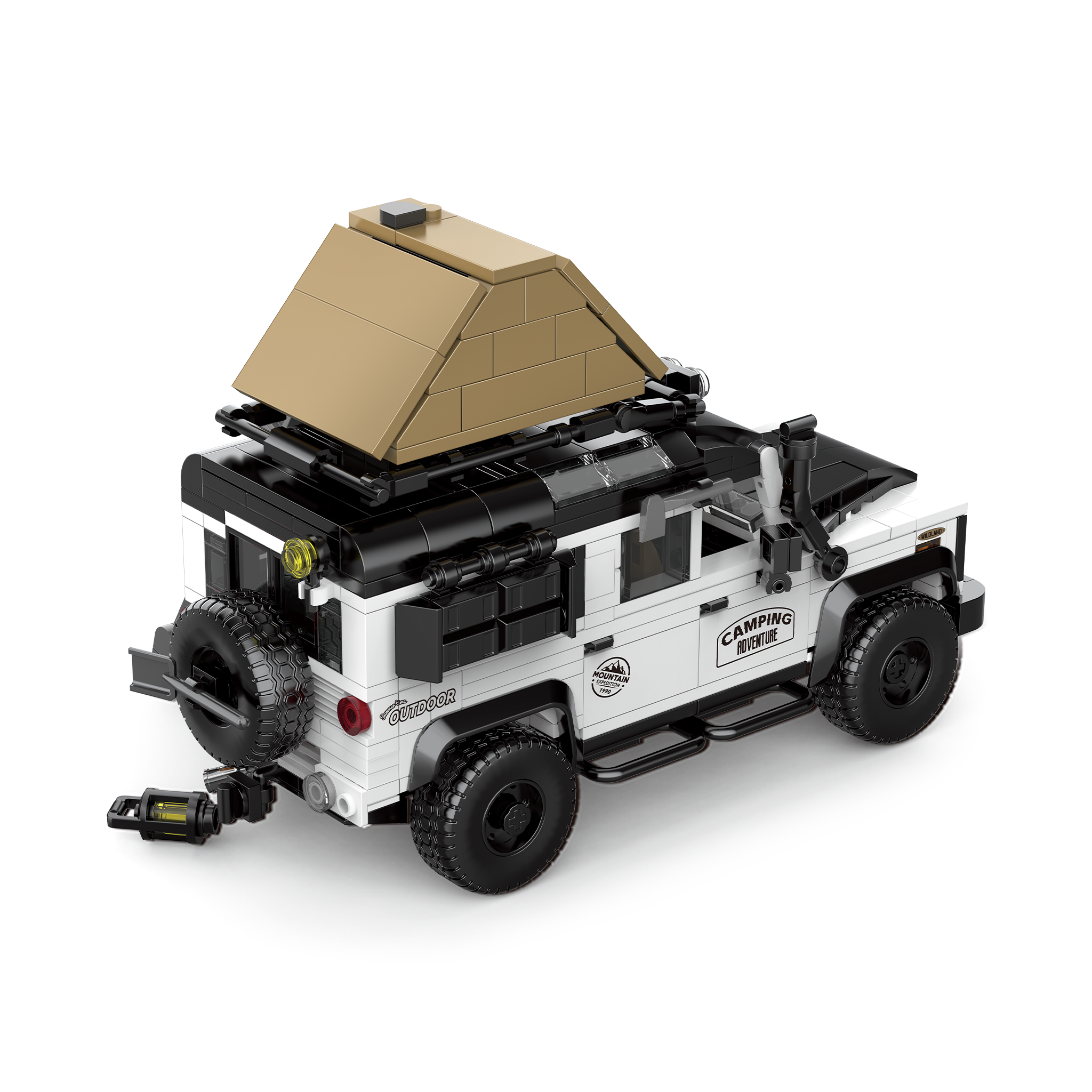 Camping Edition Britischer Offroader | 676 Stück
