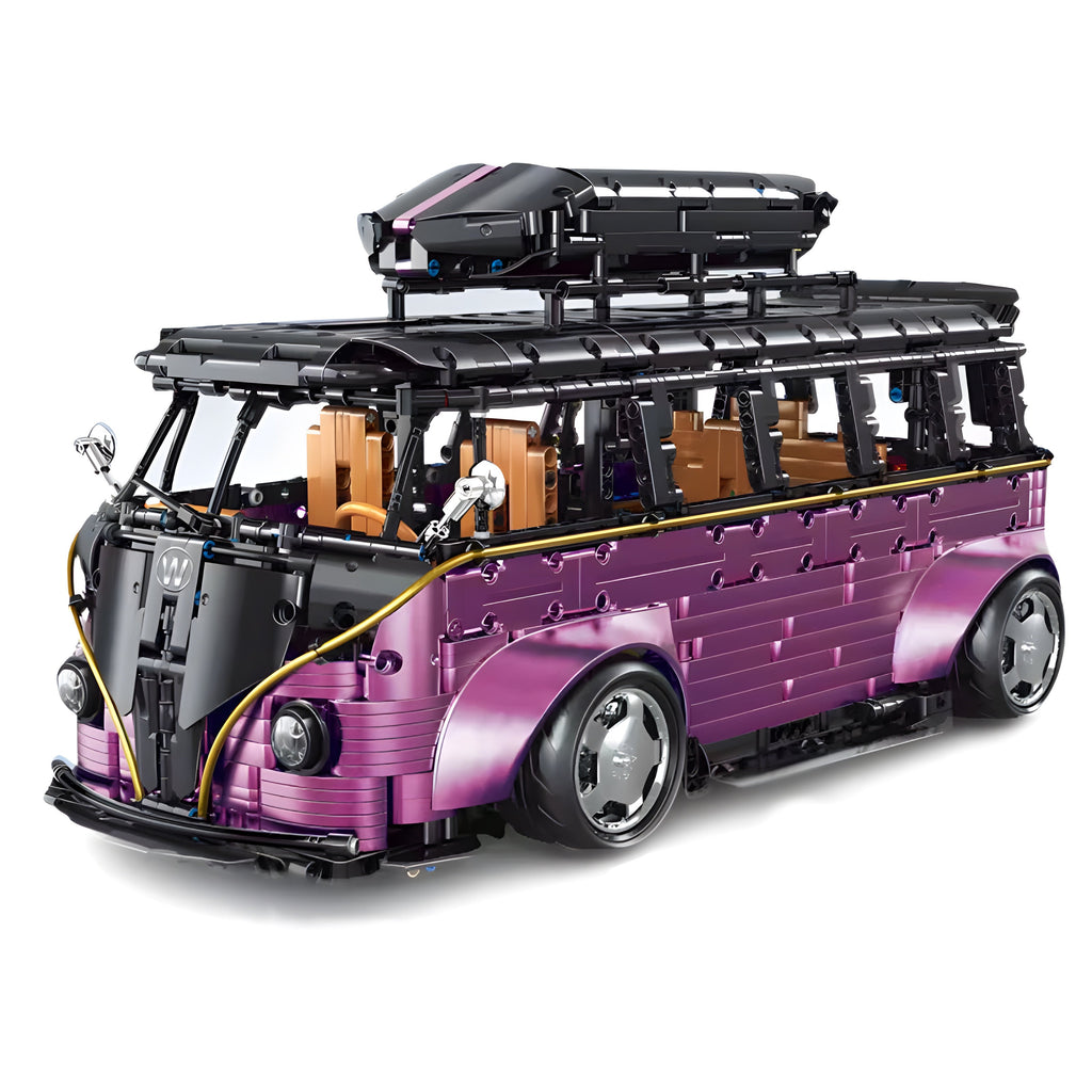 Widebody Satin Purple Campervan | 3298 Stück