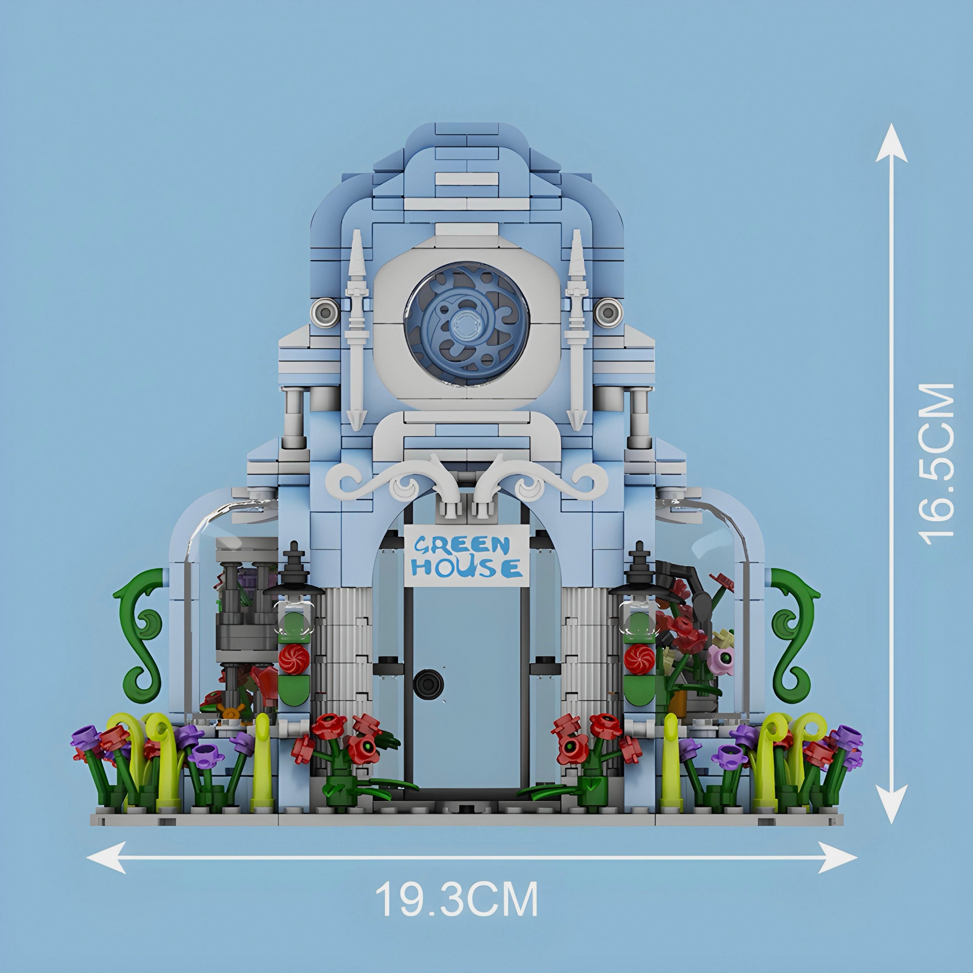 Grünes Haus | 1290 Stück