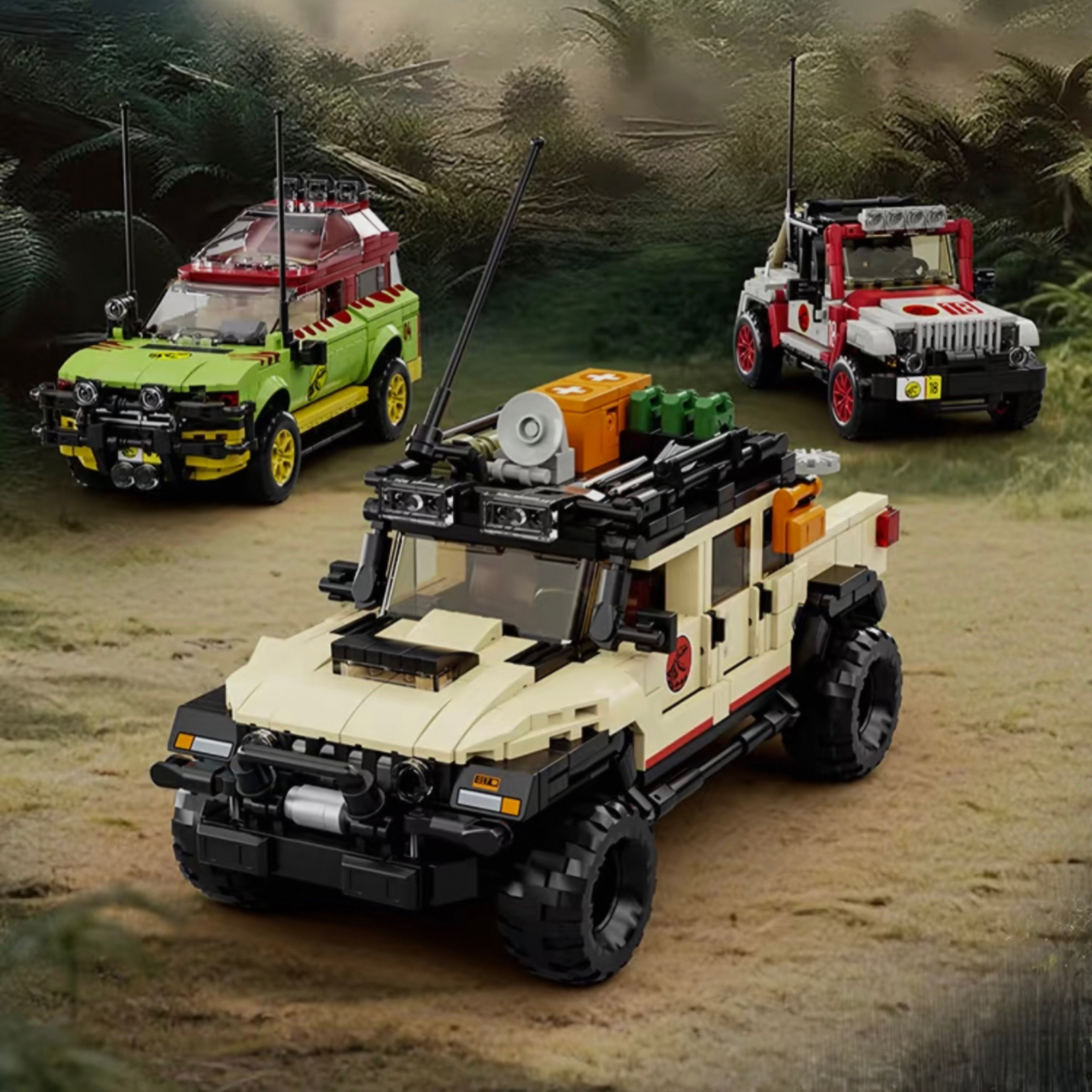 Klassisches Safari-Geländewagen-Paket | 1632 Stück