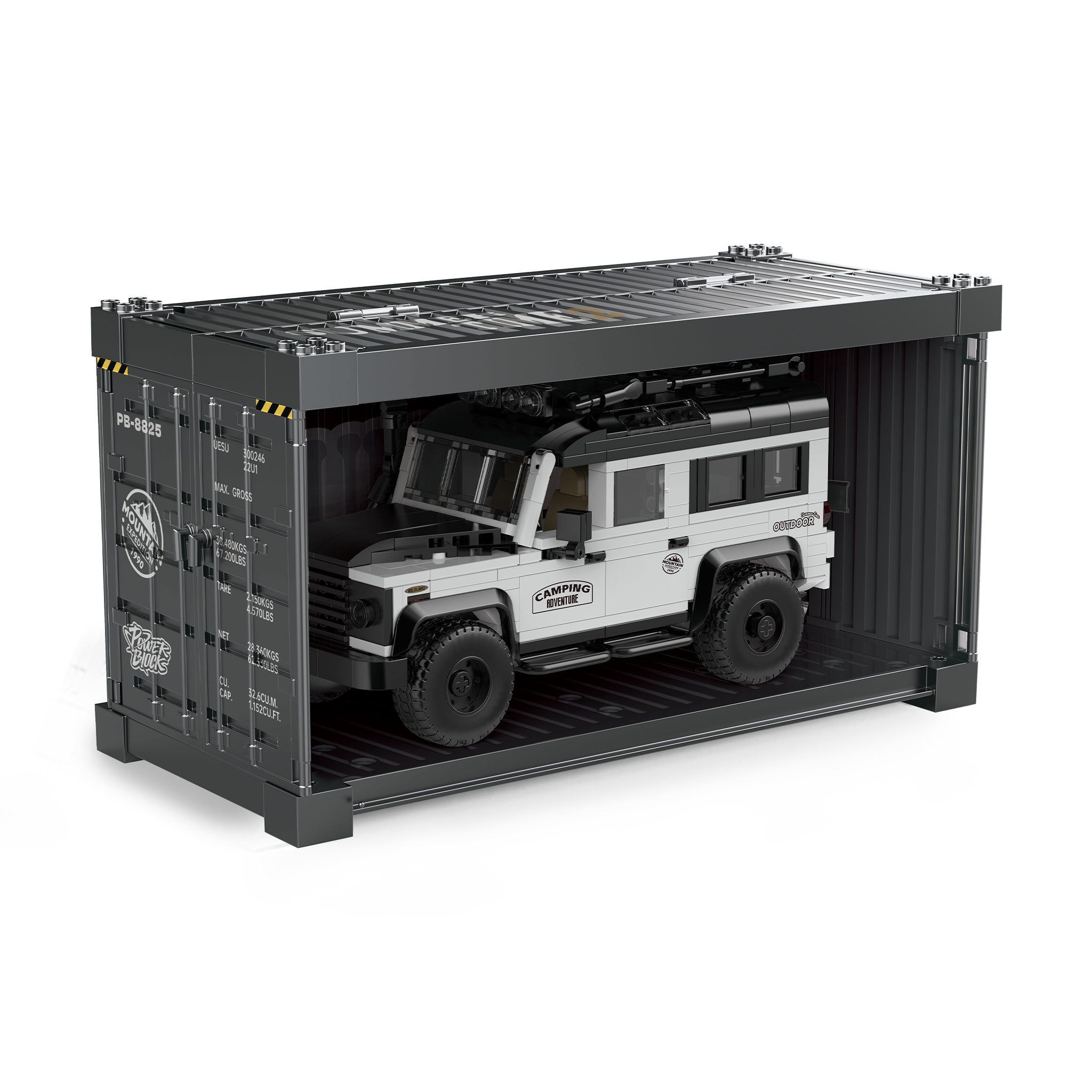 Camping Edition Britischer Offroader | 676 Stück