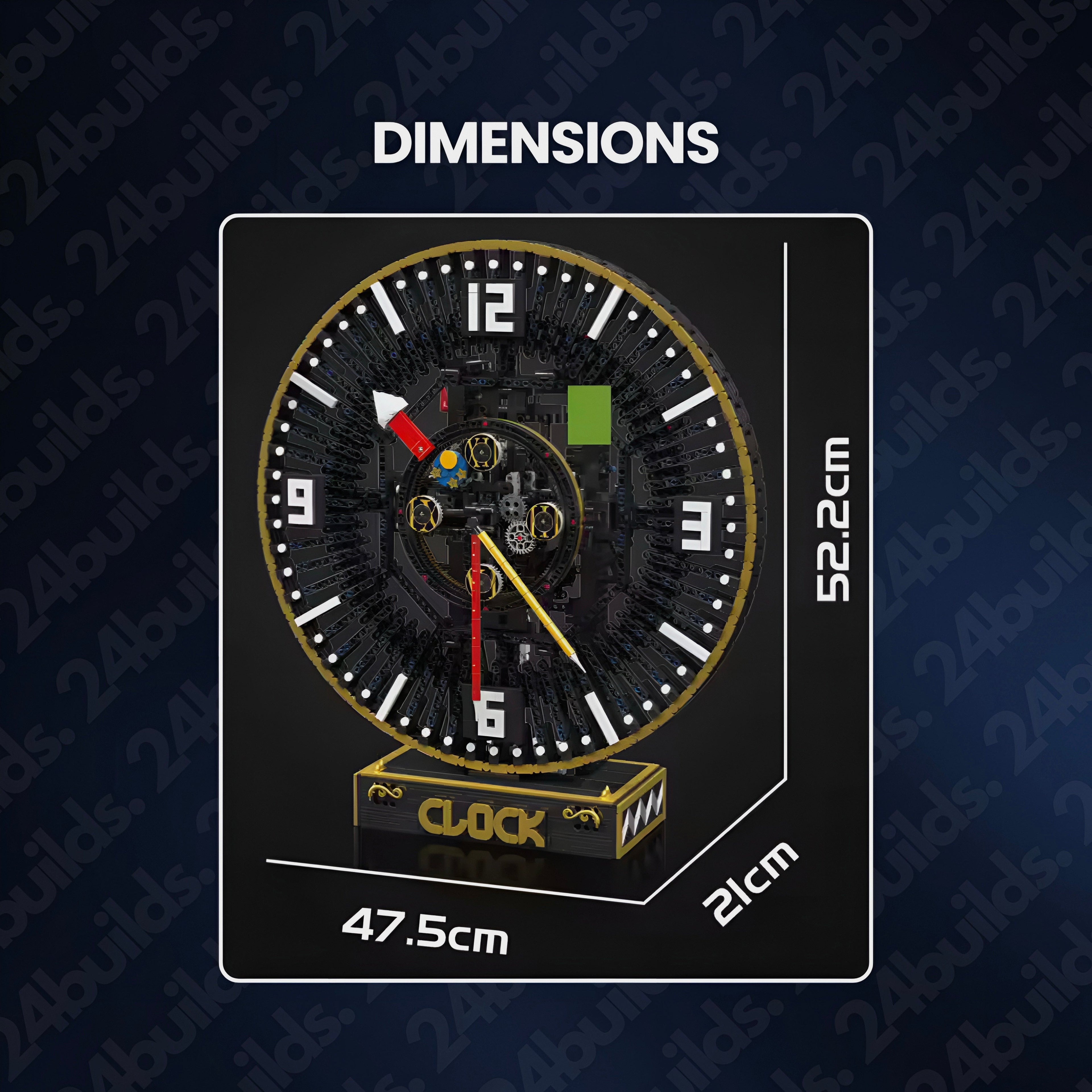 Motorisierte mechanische Uhr | 3674 Stück