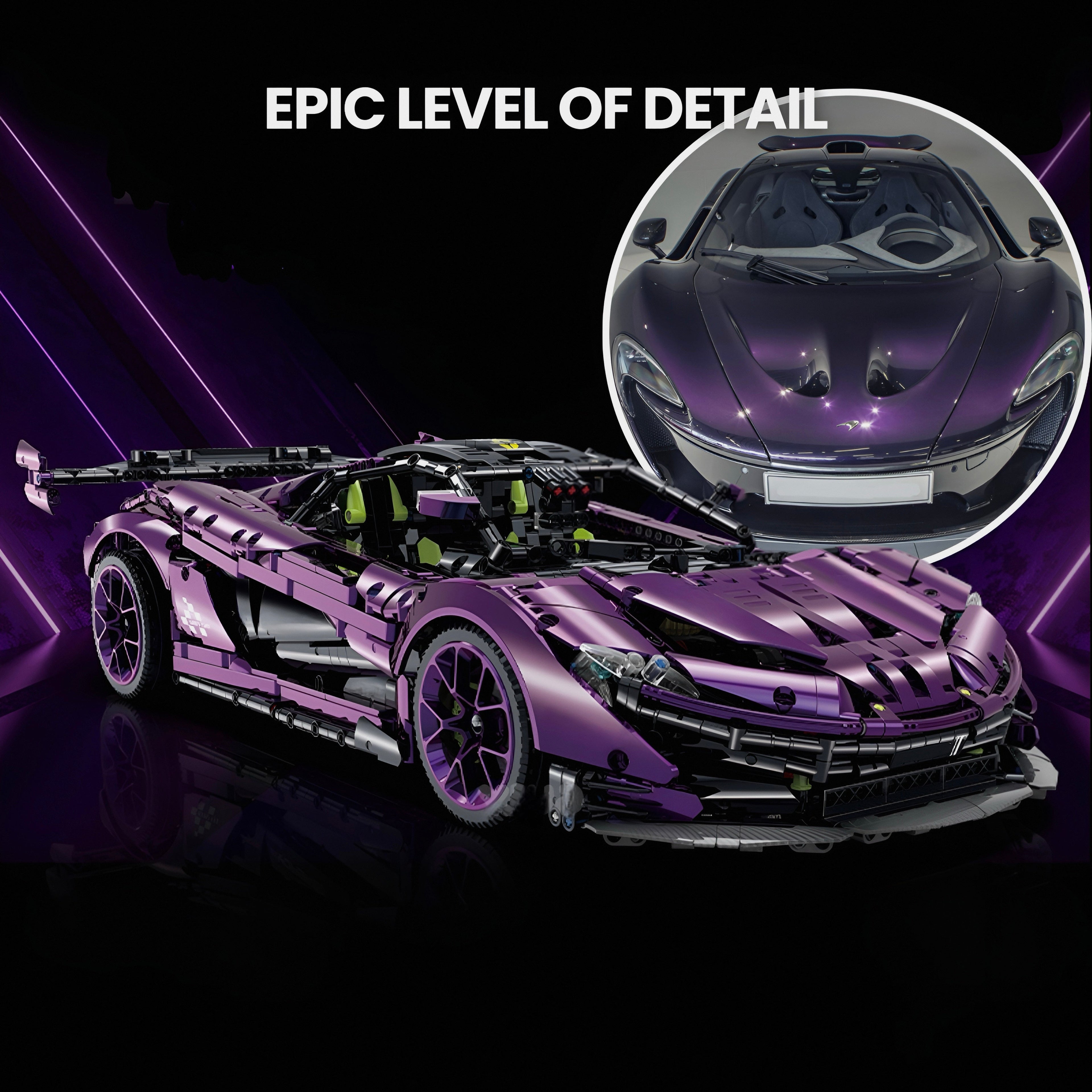 Satin-Lila P1 GTR | 3568 Stück