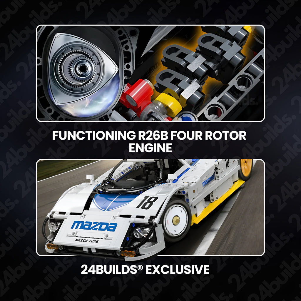 Ferngesteuerter Mazda 787B | 1796 Stück