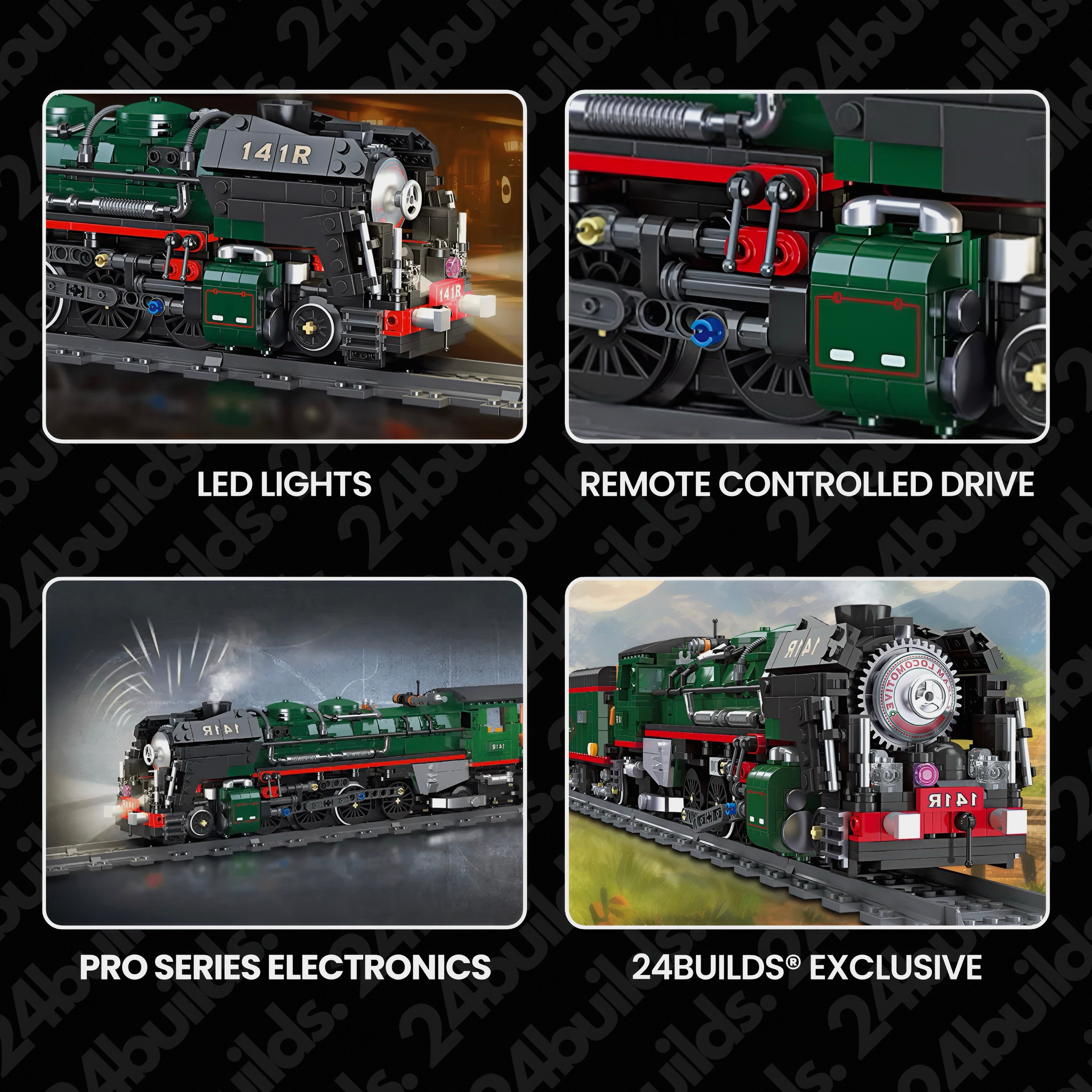 Die französische Dampflokomotive 141 R | 1782 Stück