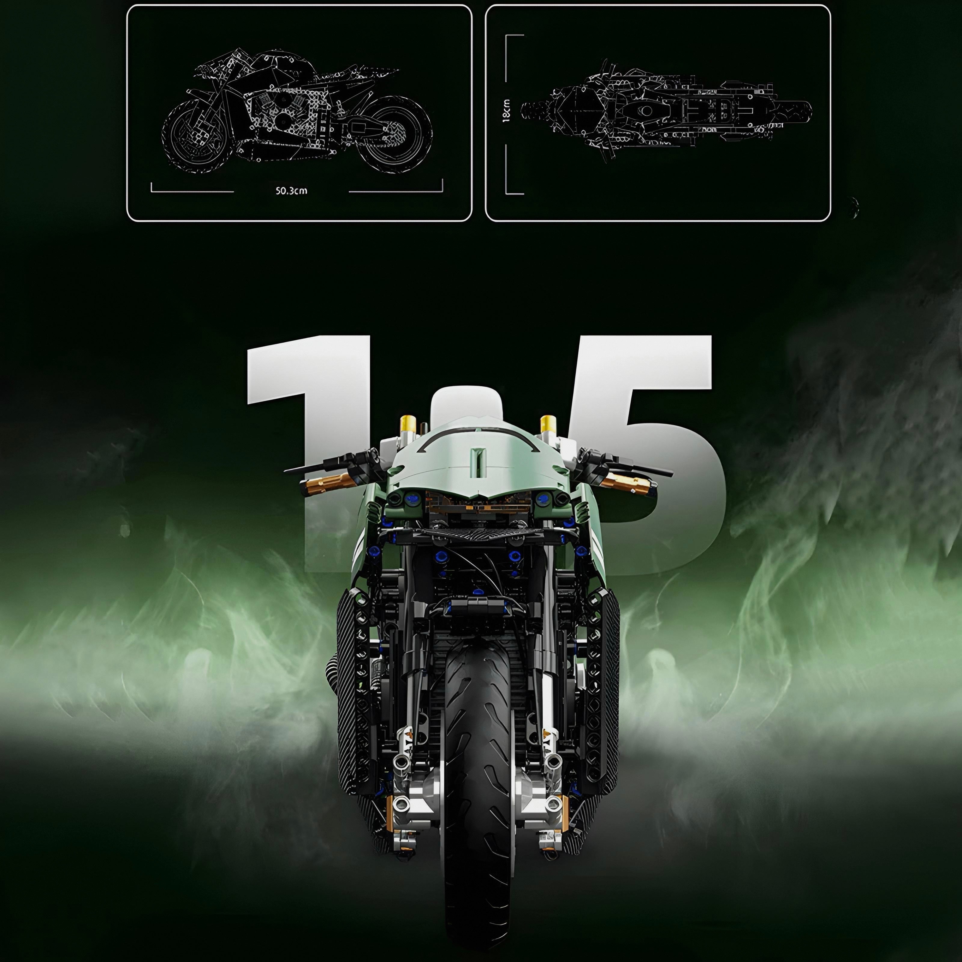 Rennspezifikationsmotorrad | 2176 Stück