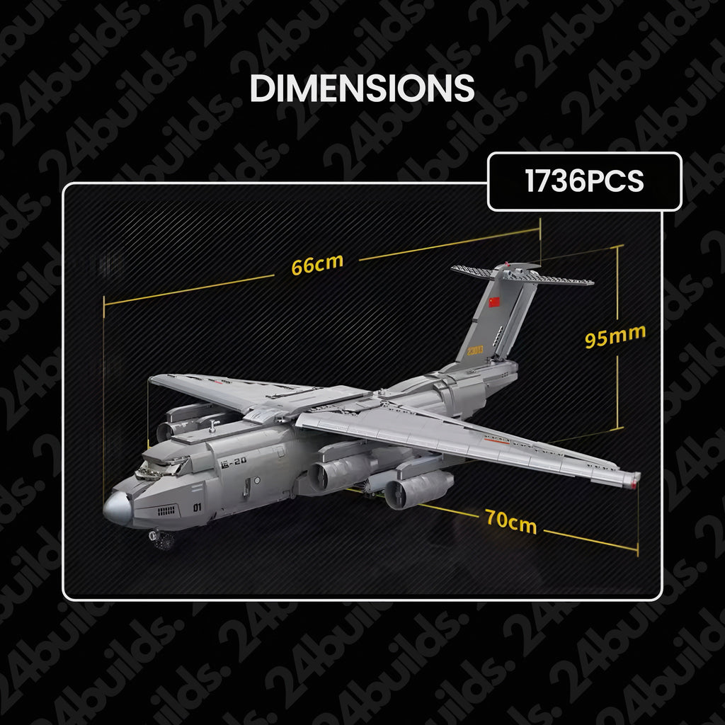 Xi'an Y-20 Frachtflugzeug | 1736 Stück