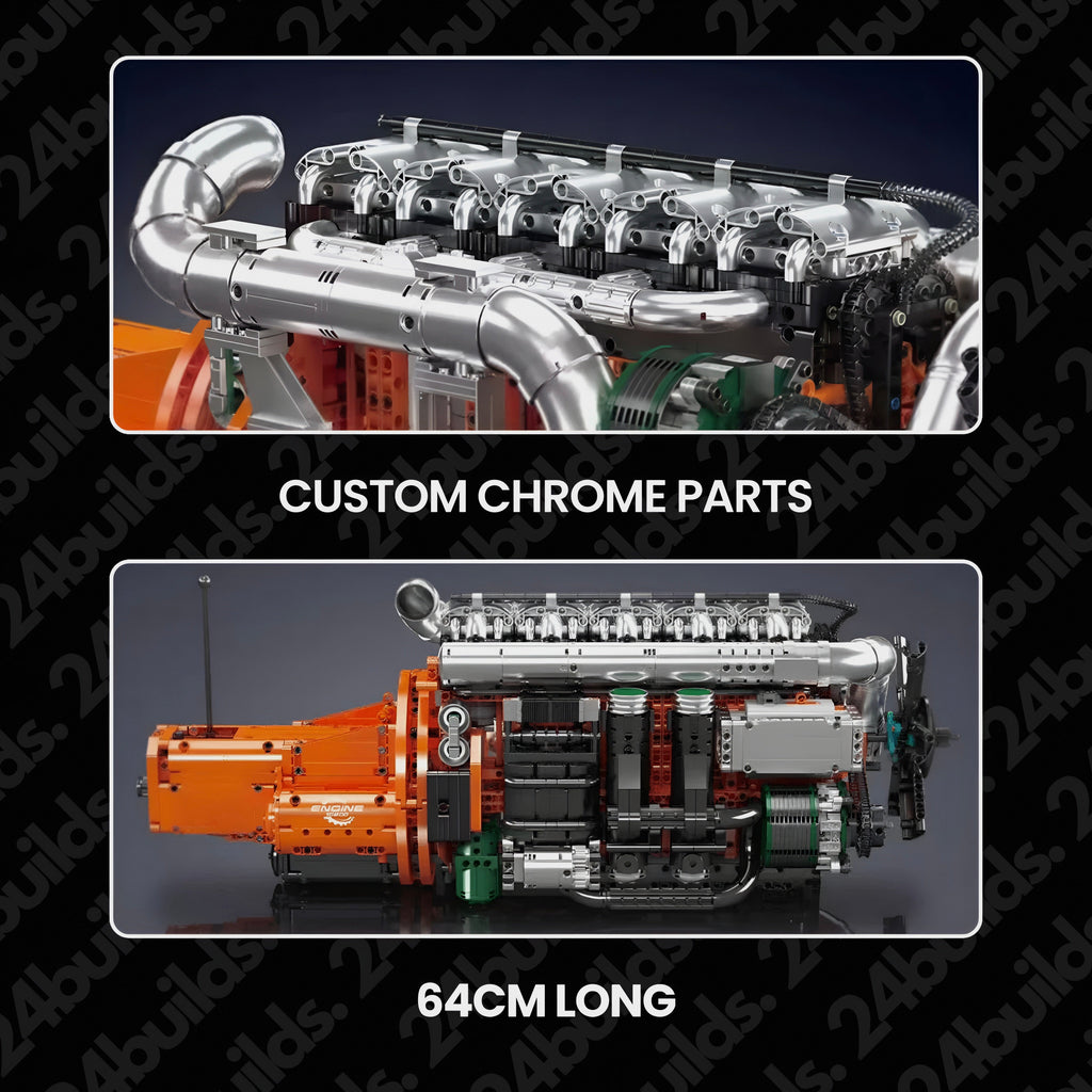 Der ultimative Inline-6-Lkw-Motor | 3236 Stück