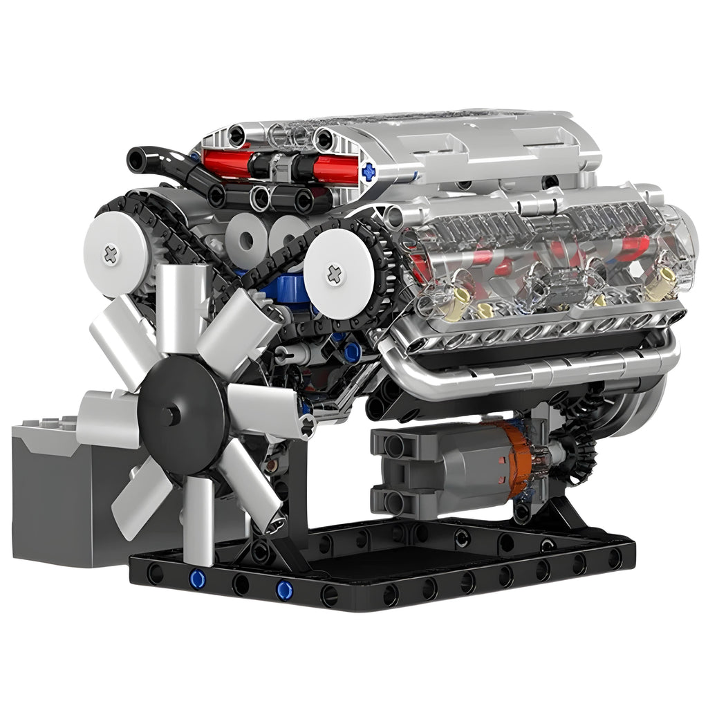 Motorisierter V8-Motor | 534 Stück
