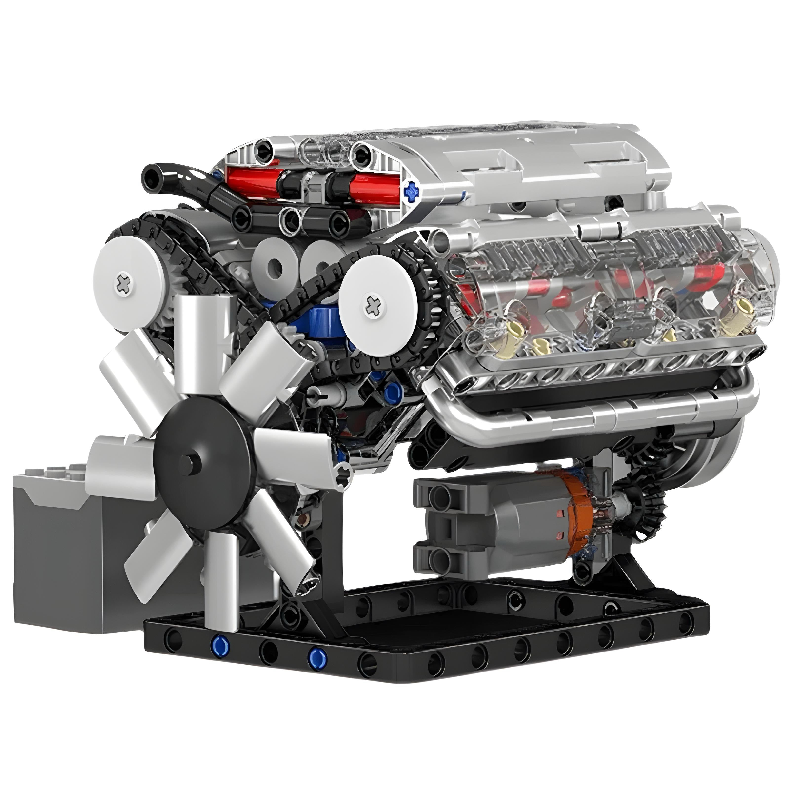 Motorisierter V8-Motor | 534 Stück
