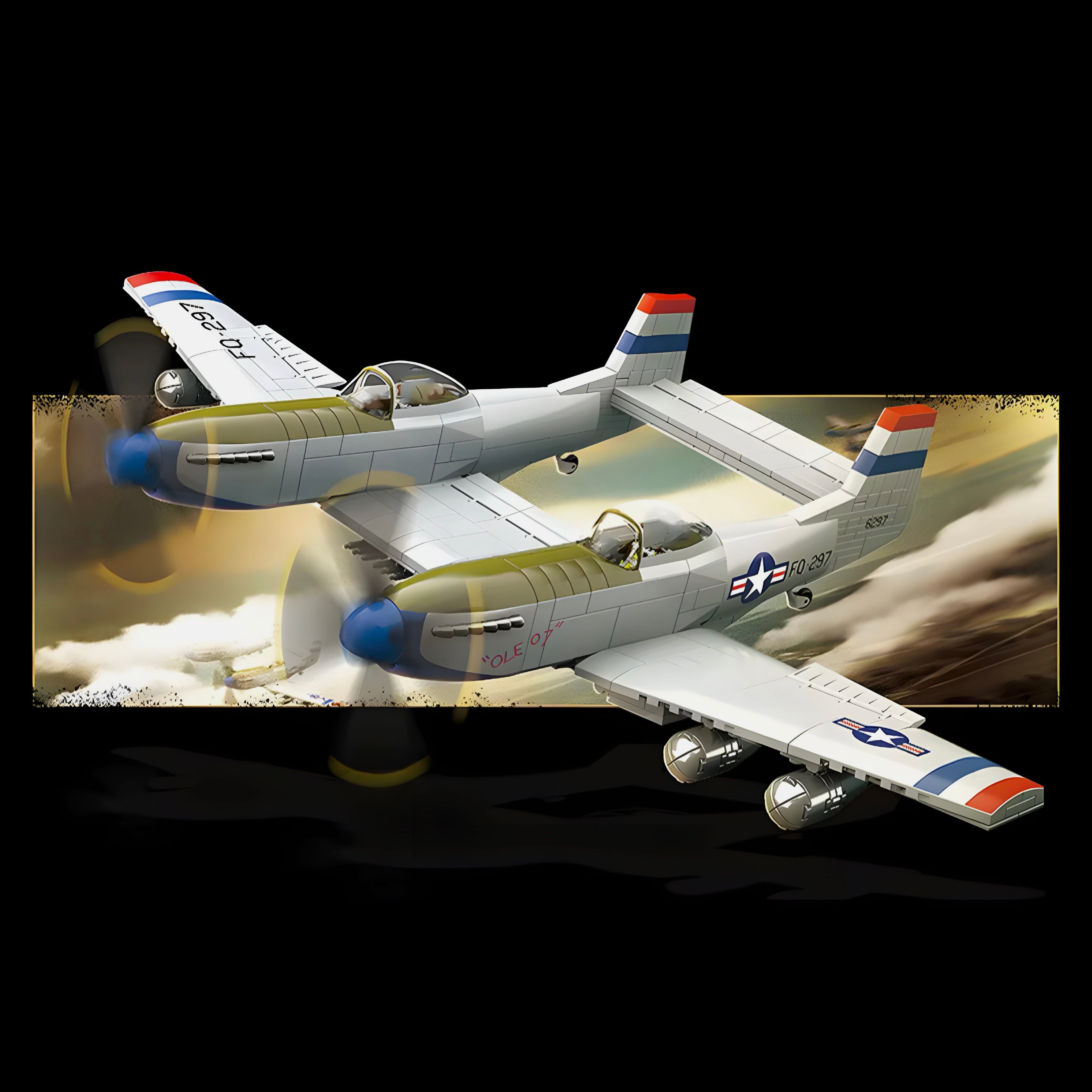 Nordamerikanischer F-82 Twin Mustang | 1108 Stück