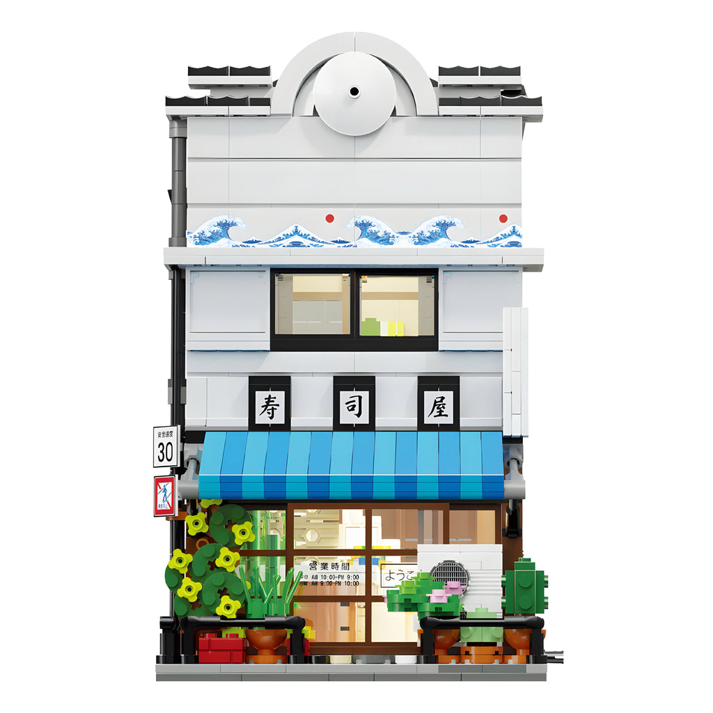 Japanischer Sushi-Shop | 1664 Stück