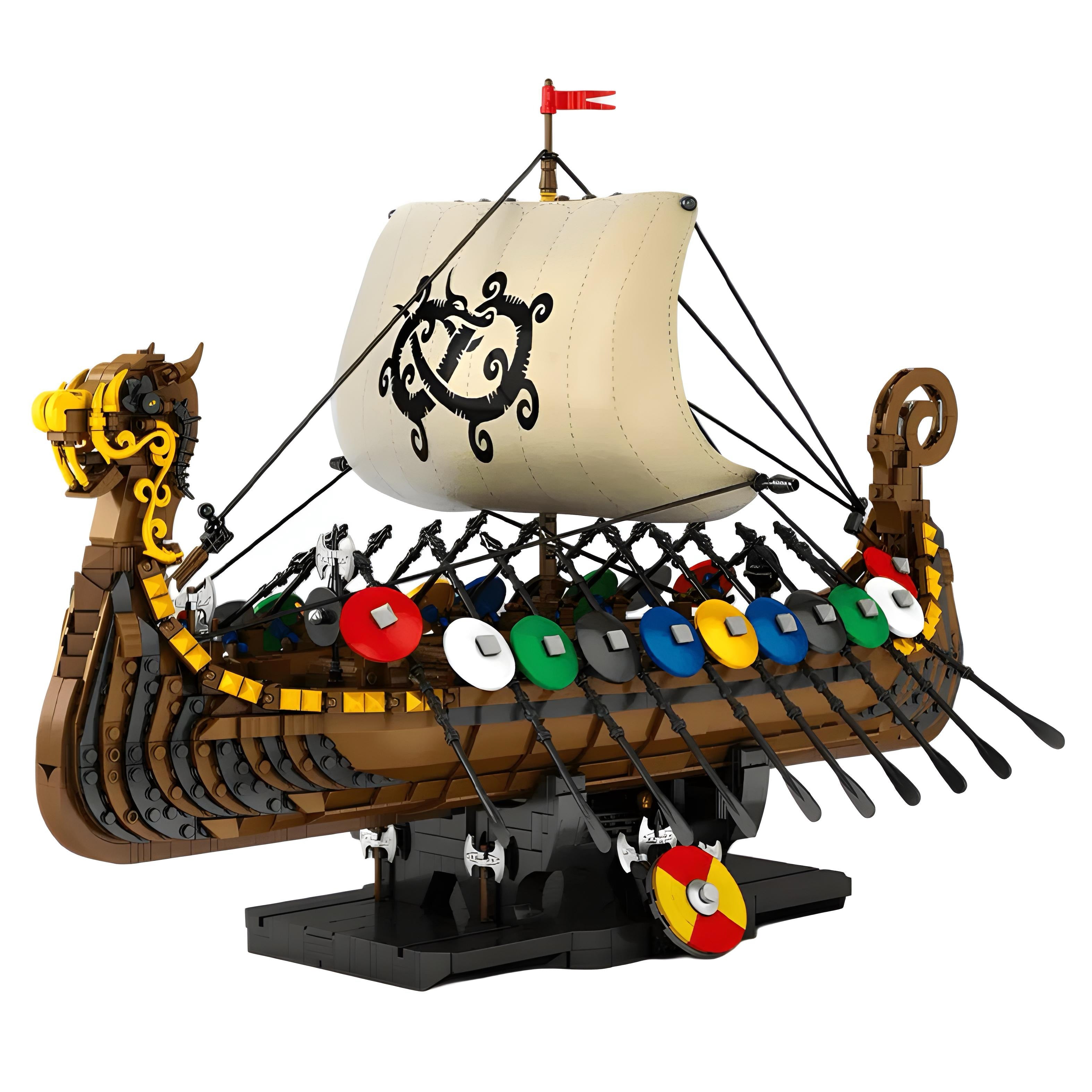 Wikinger-Drachen-Langschiff | 2548 Stück