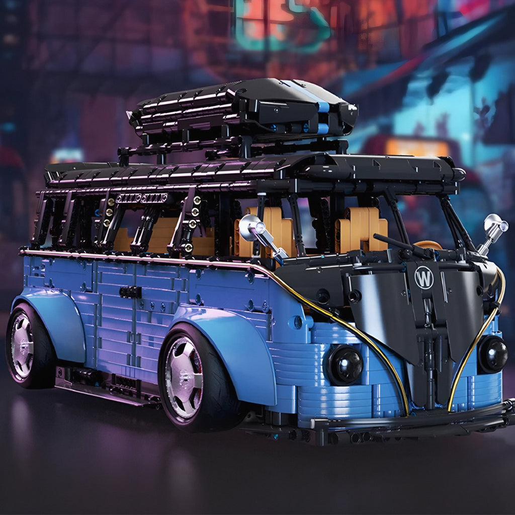 Widebody Satin Blue Campervan | 3298 Stück