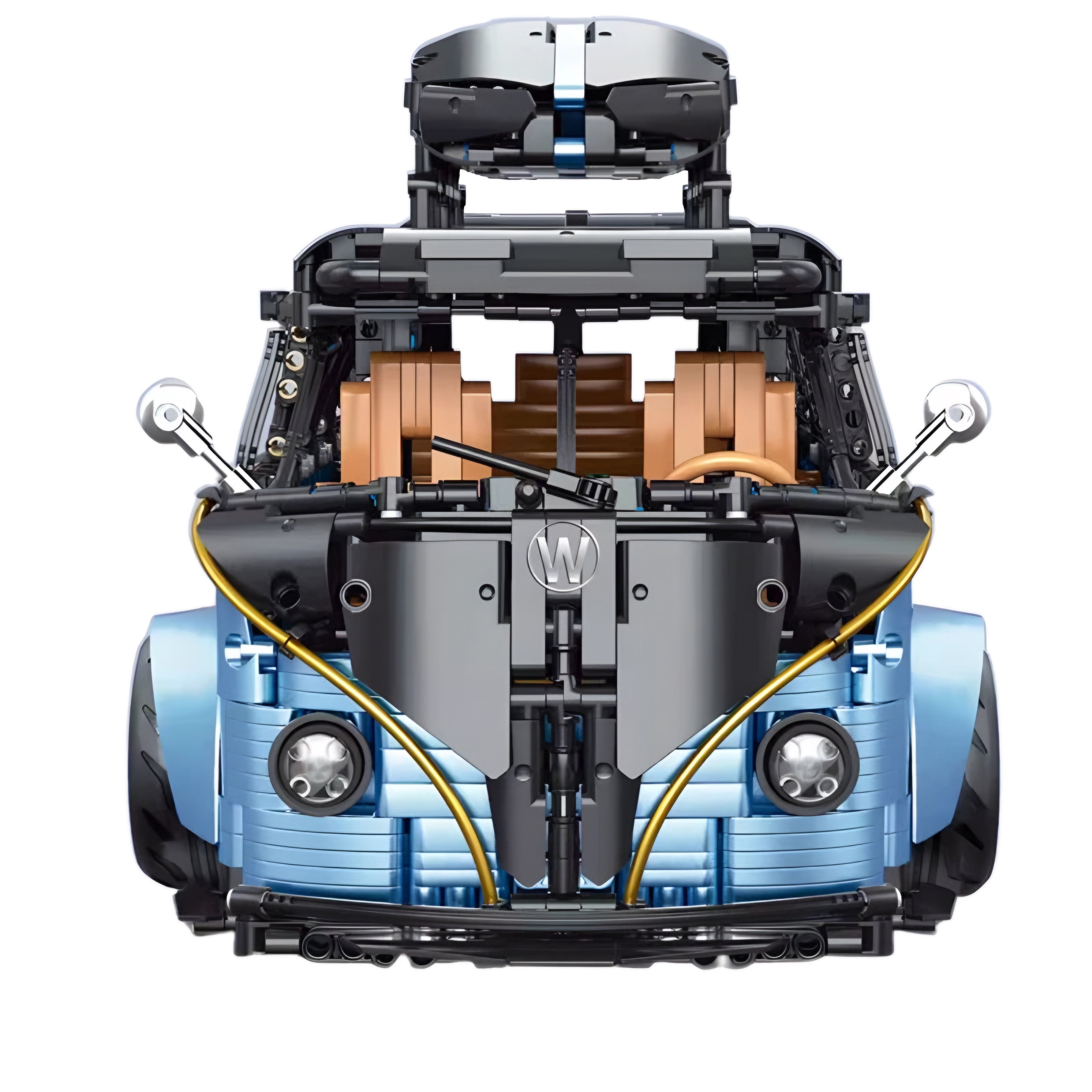 Widebody Satin Blue Campervan | 3298 Stück