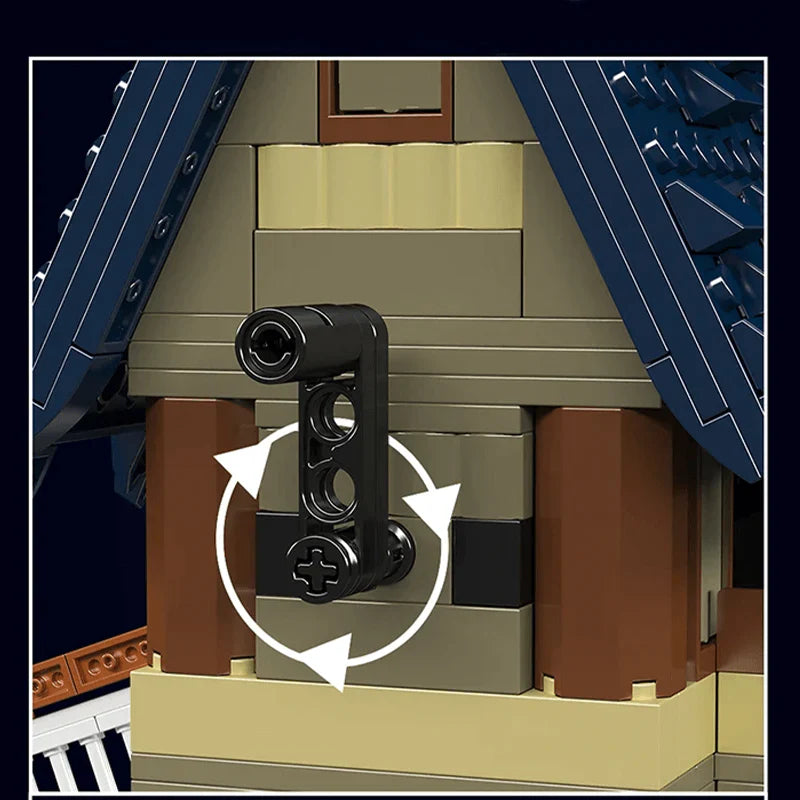 Mittelalterliche Windmühle | 1583 Stück