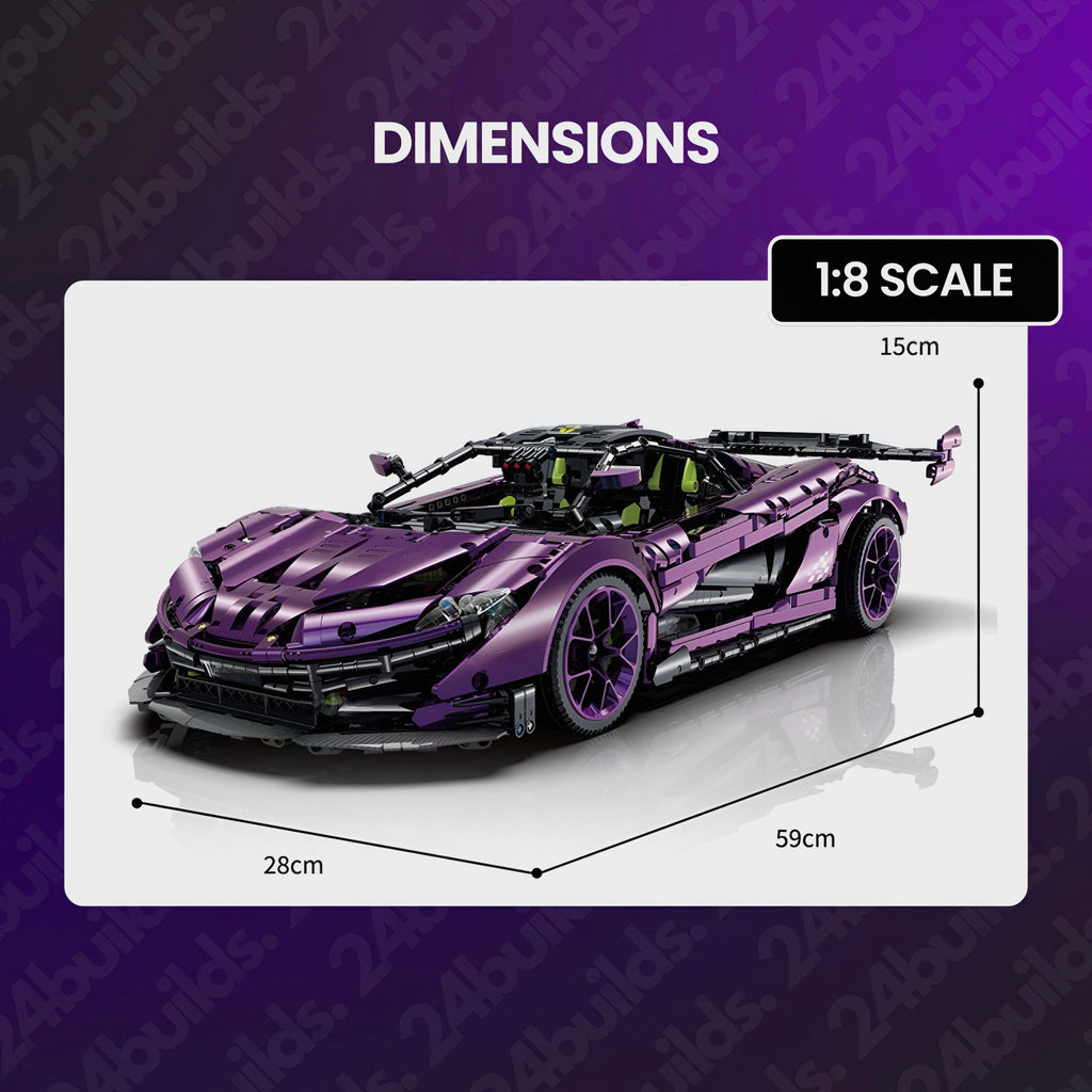 Satin-Lila P1 GTR | 3568 Stück