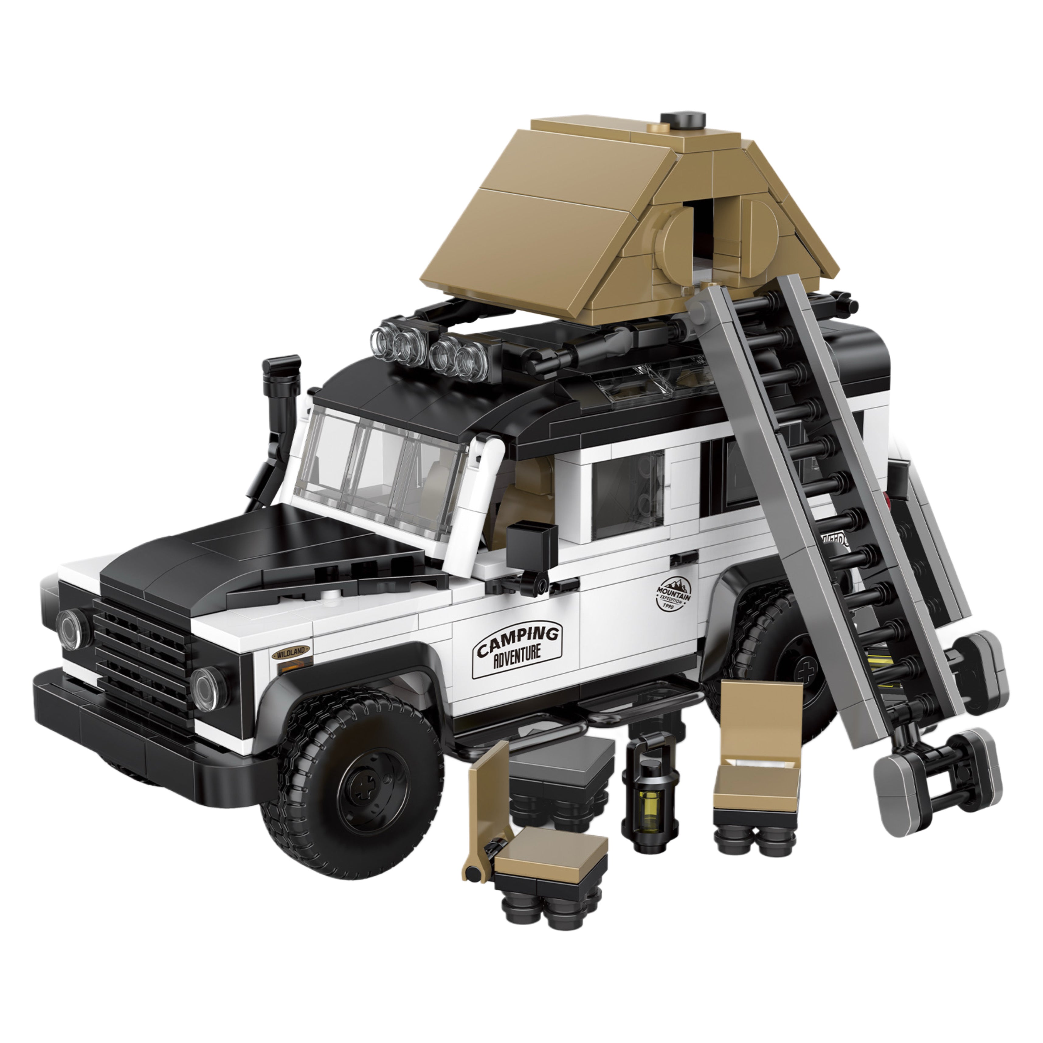 Camping Edition Britischer Offroader | 676 Stück