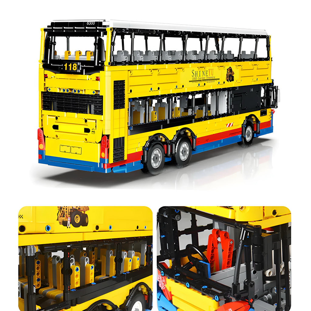 Ferngesteuerter Hongkong-Bus | 4316 Stück