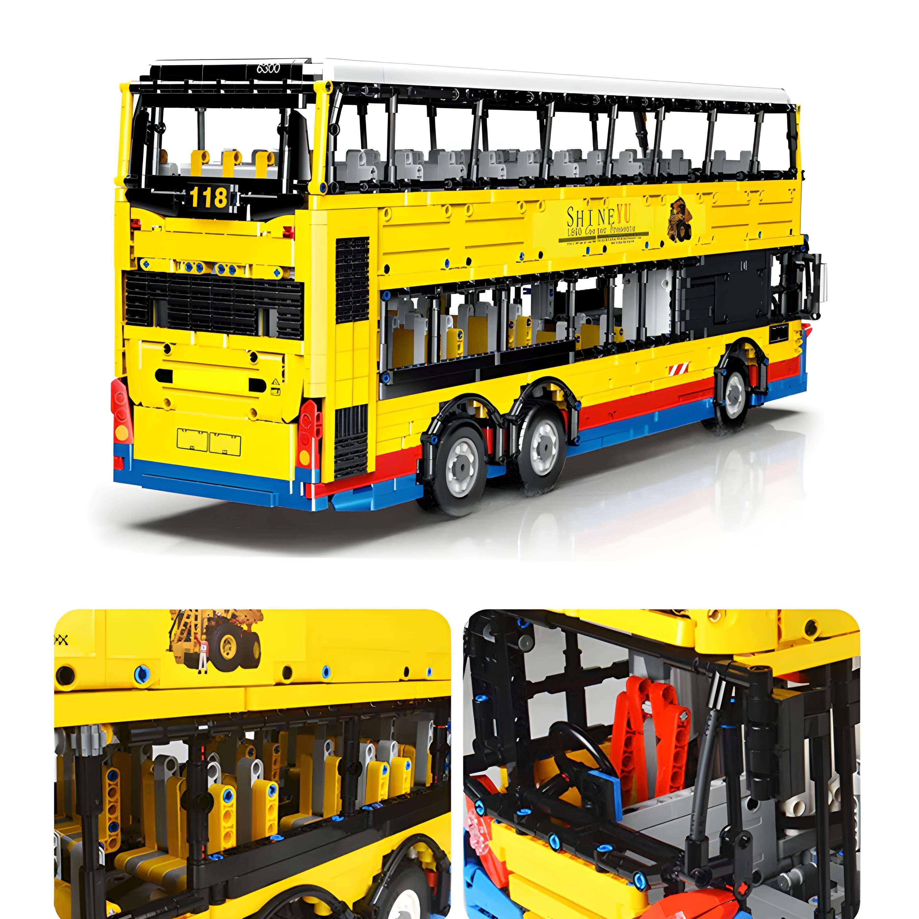 Ferngesteuerter Hongkong-Bus | 4316 Stück